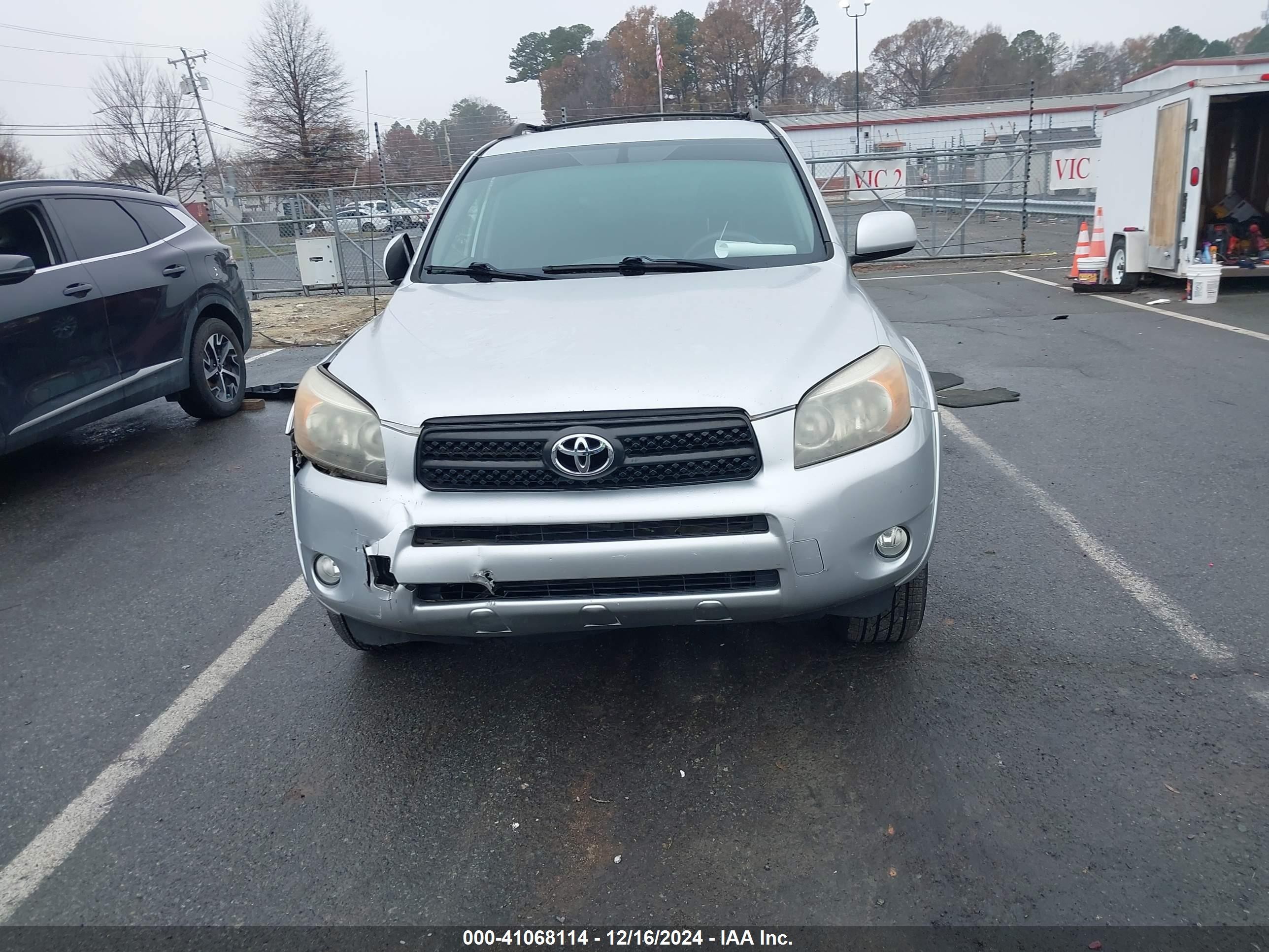 2008 Toyota Rav4 Sport Silver vin: JTMZD32V086071083