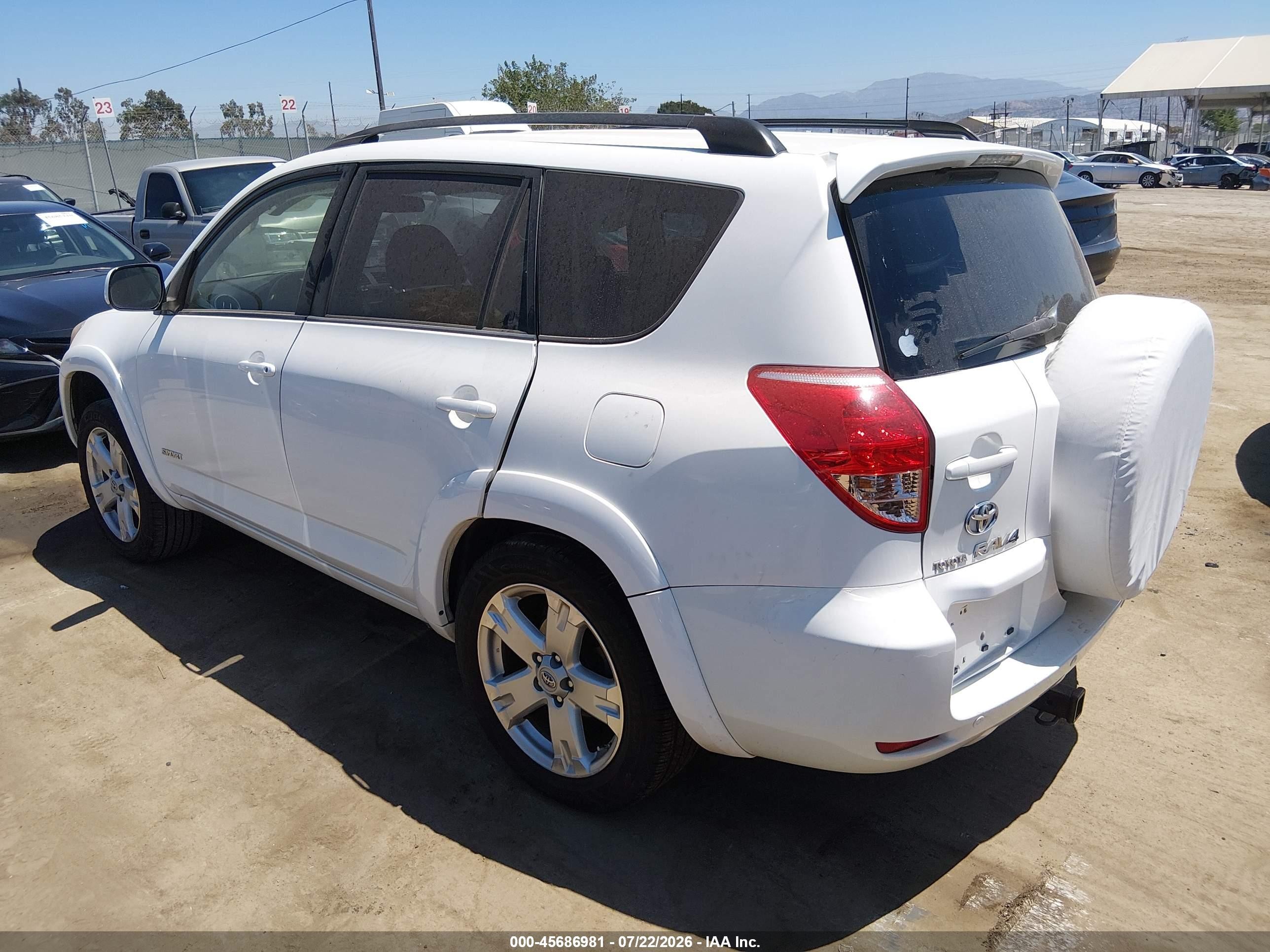 2006 Toyota Rav4 Sport Белый vin: JTMZD32V165026382