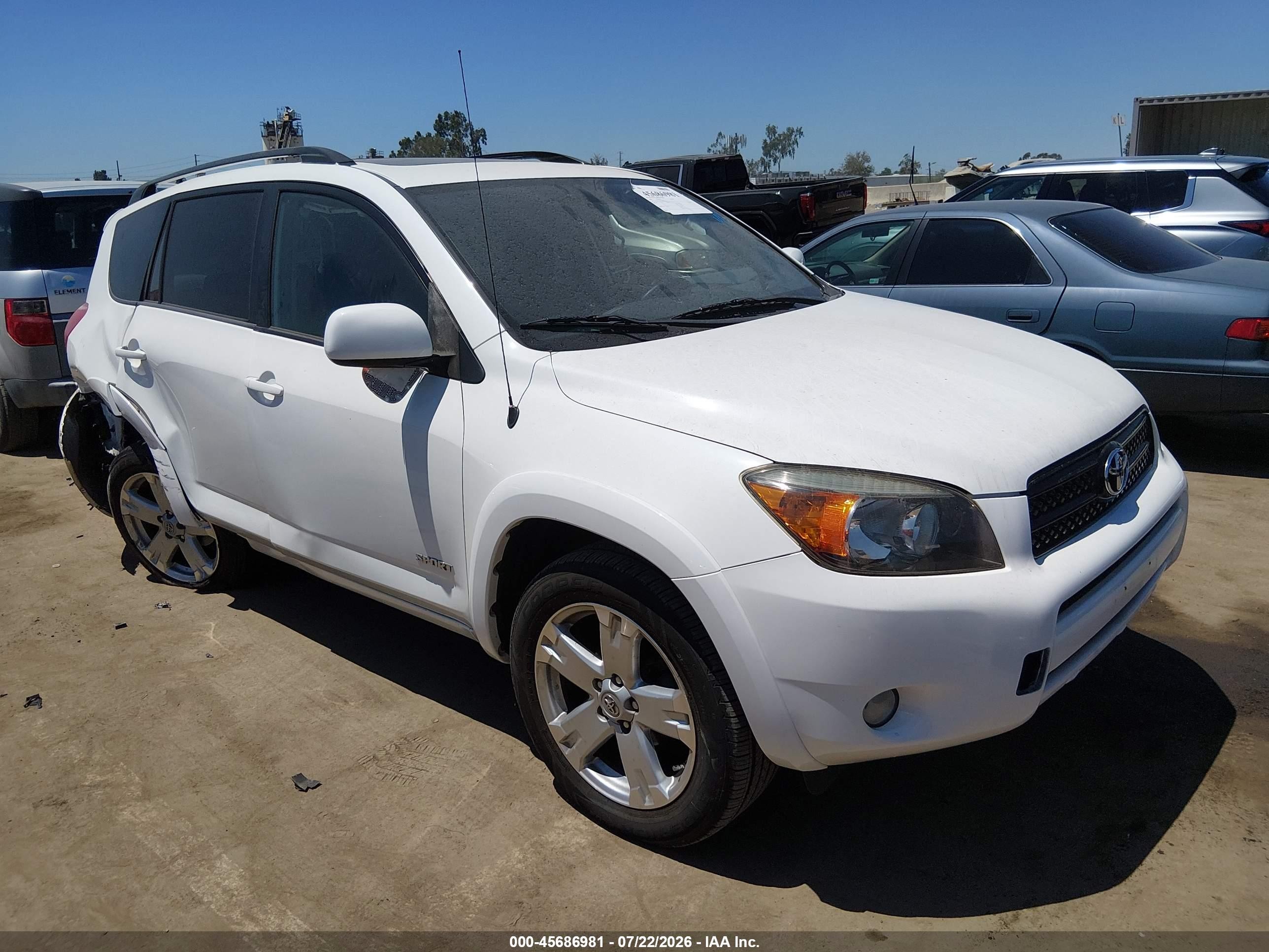 2006 Toyota Rav4 Sport Белый vin: JTMZD32V165026382