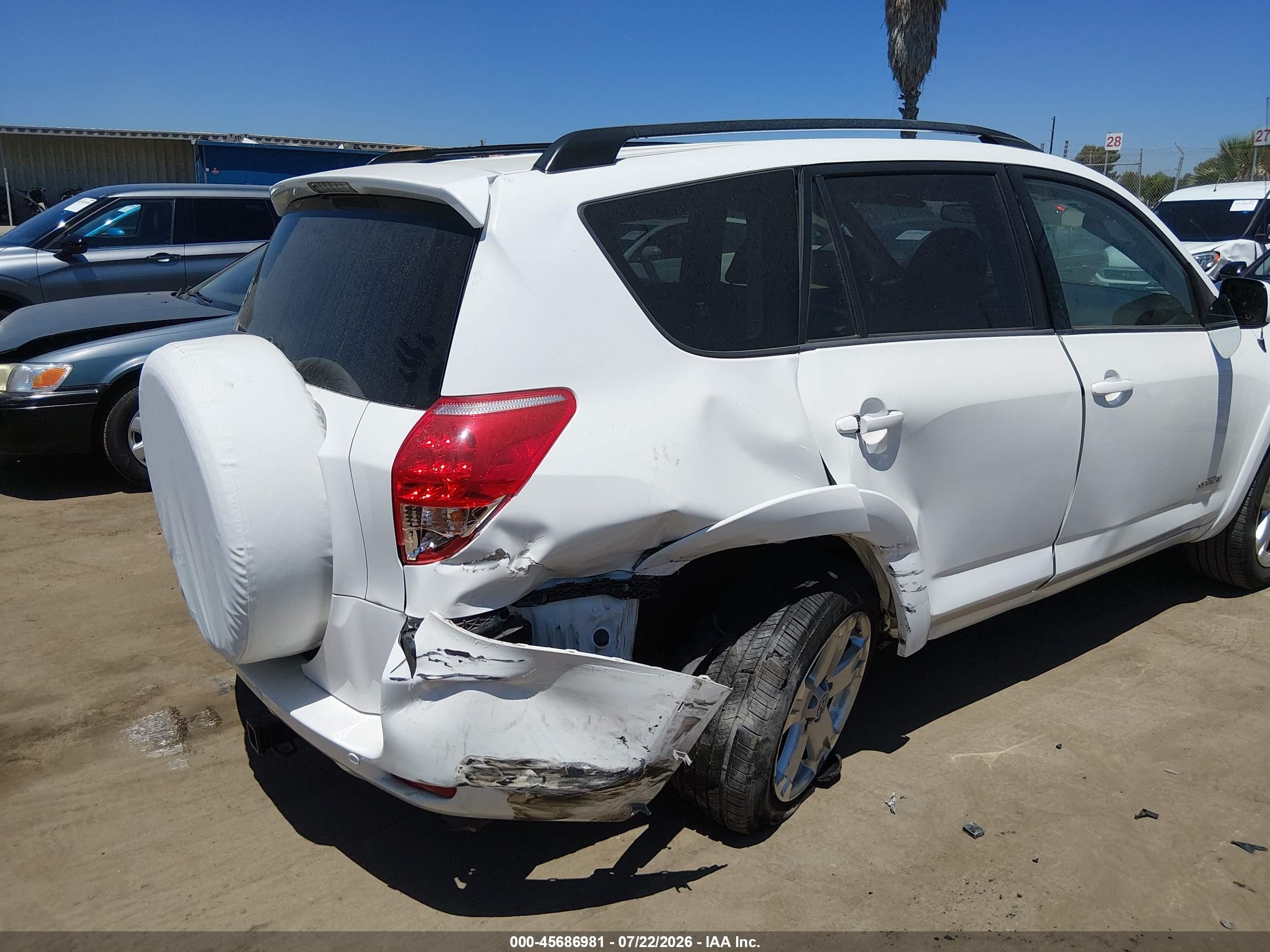 2006 Toyota Rav4 Sport Белый vin: JTMZD32V165026382
