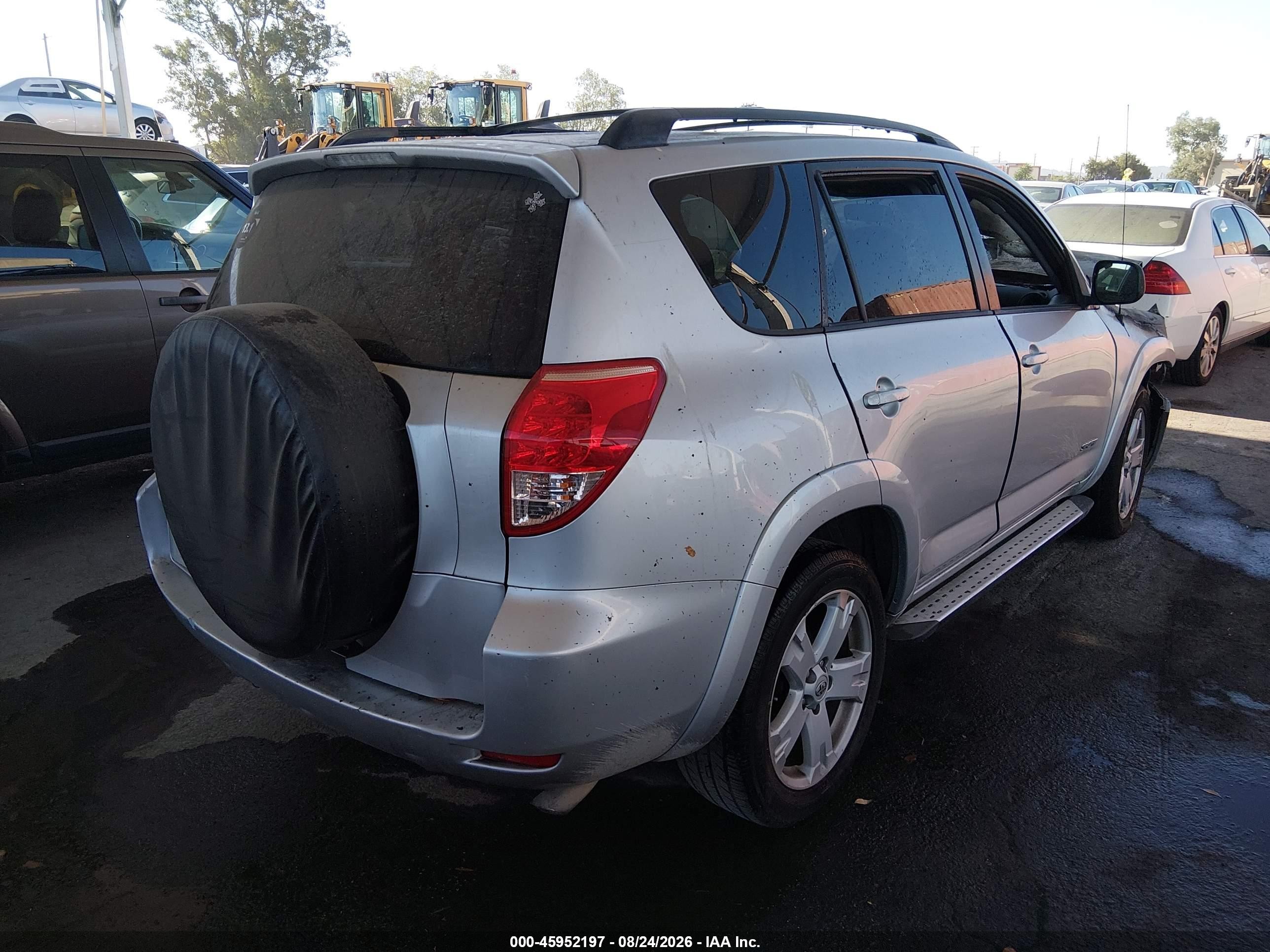 2007 Toyota Rav4 Sport Silver vin: JTMZD32V176052847