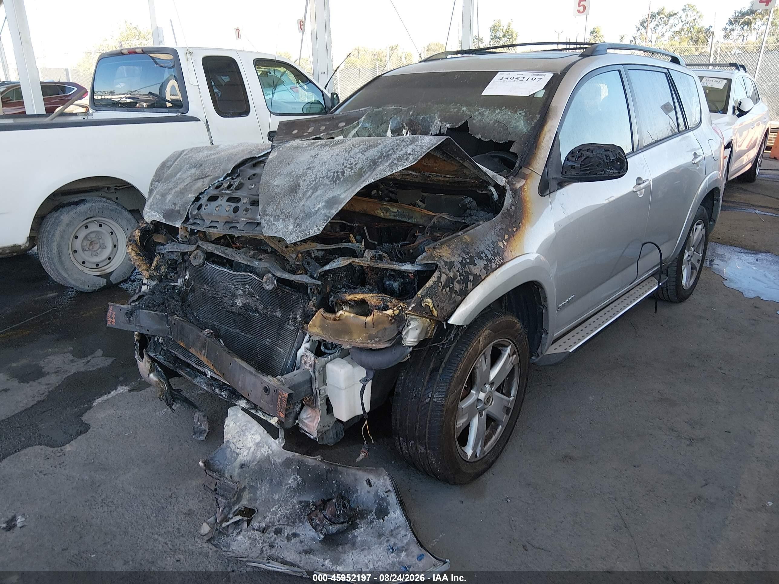 2007 Toyota Rav4 Sport Silver vin: JTMZD32V176052847