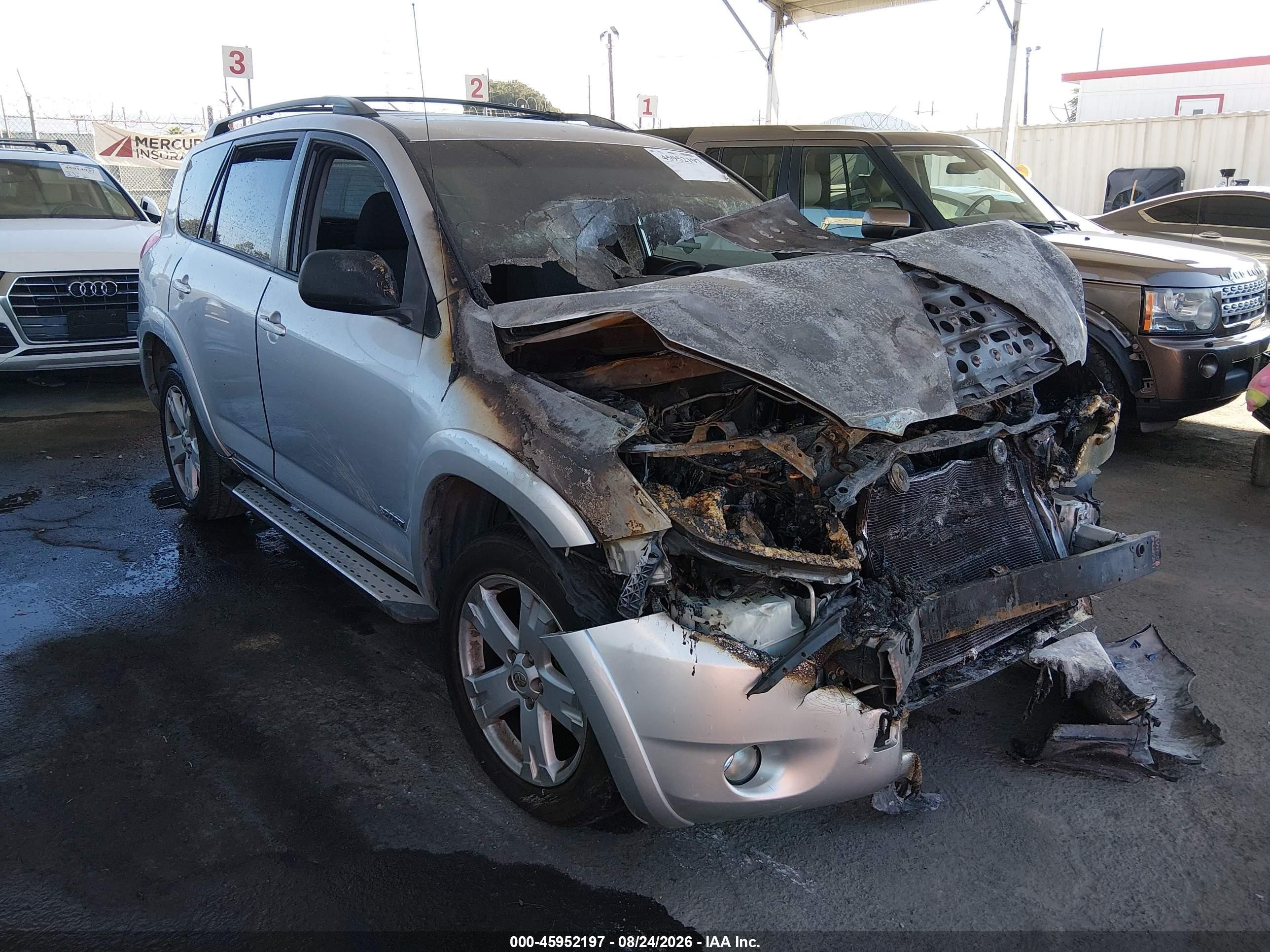 2007 Toyota Rav4 Sport Silver vin: JTMZD32V176052847