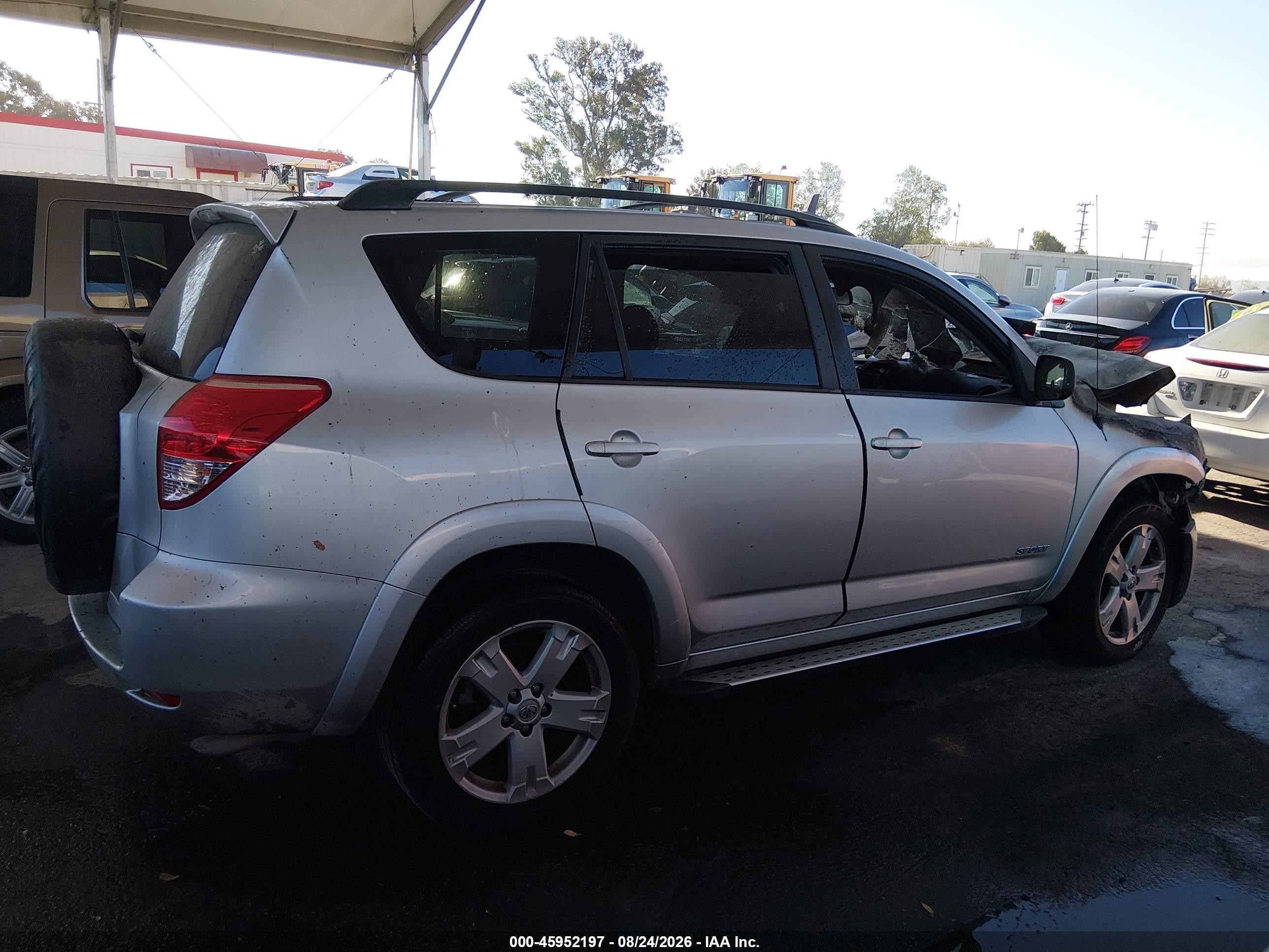 2007 Toyota Rav4 Sport Silver vin: JTMZD32V176052847
