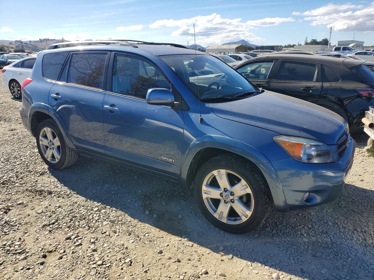 2007 Toyota Rav4 Sport Blue vin: JTMZD32V275044407