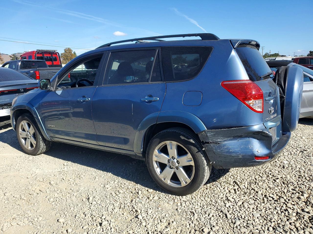 2007 Toyota Rav4 Sport Blue vin: JTMZD32V275044407