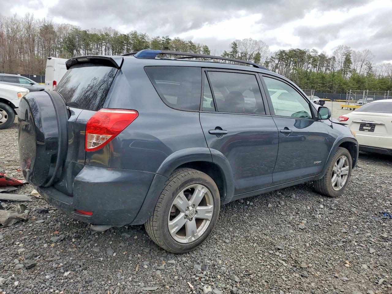 2007 Toyota Rav4 Sport Black vin: JTMZD32V275048232