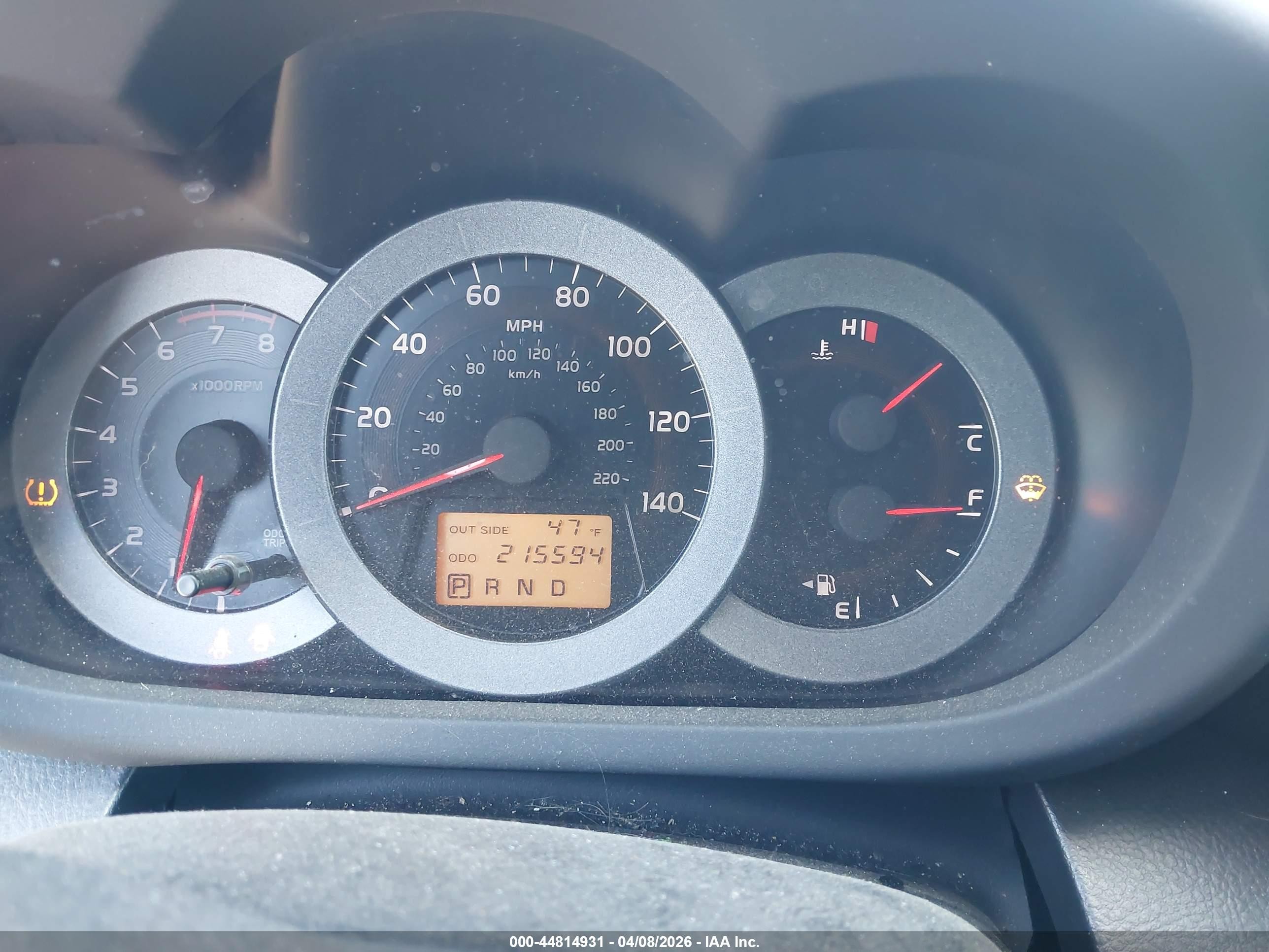 2007 Toyota Rav4 Sport Red vin: JTMZD32V275054824