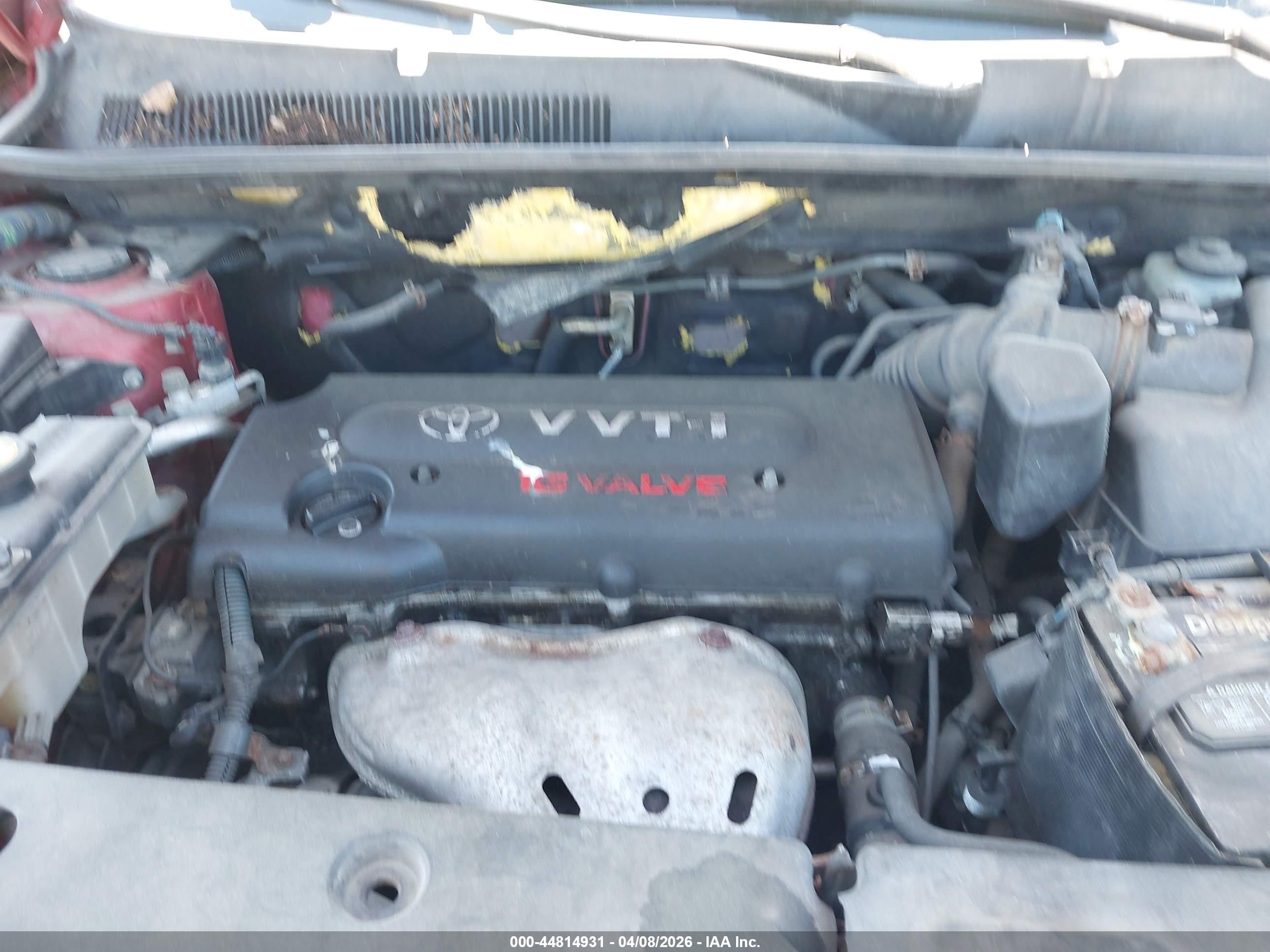 2007 Toyota Rav4 Sport Red vin: JTMZD32V275054824