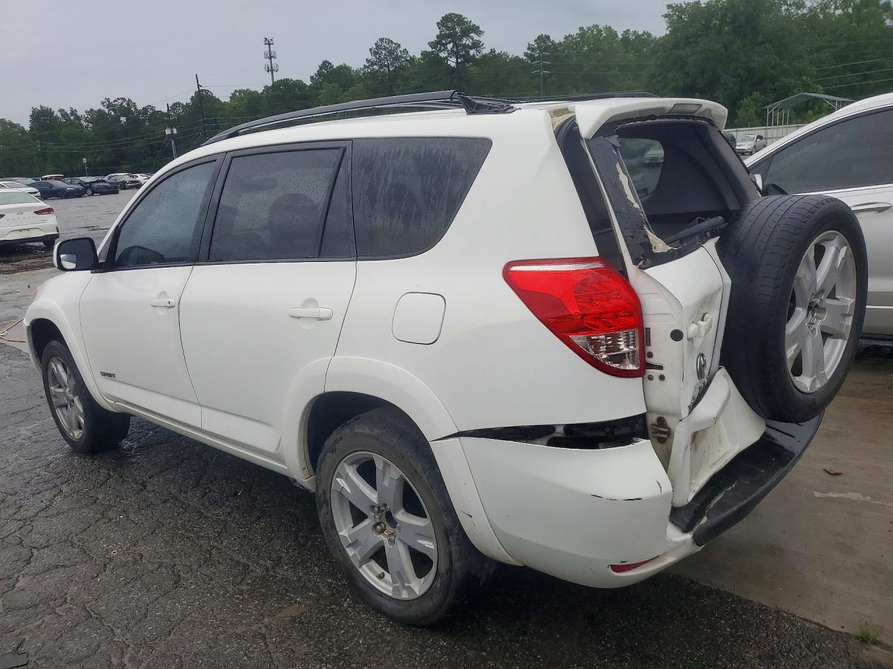 2008 Toyota Rav4 Sport White vin: JTMZD32V286053605
