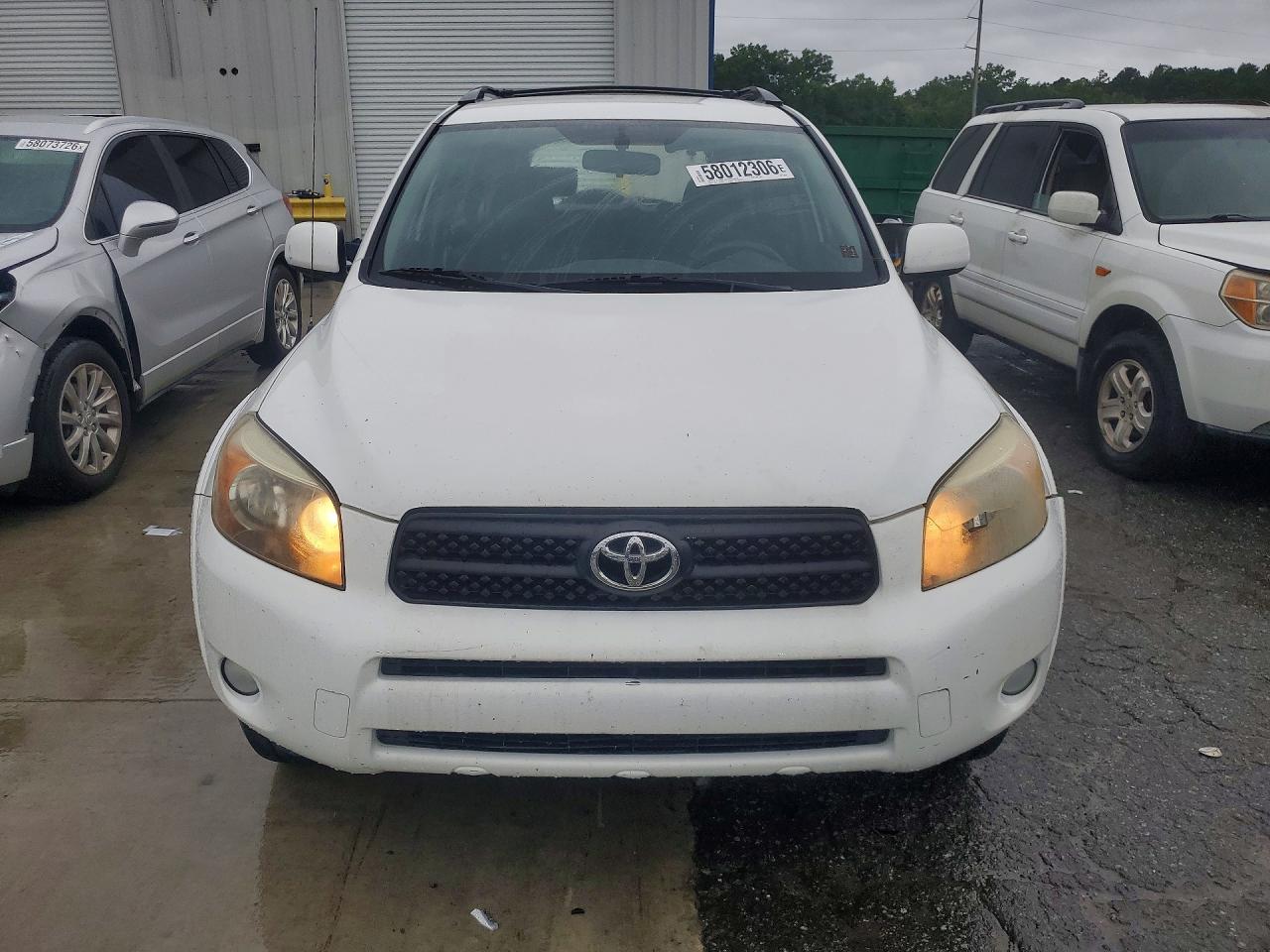 2008 Toyota Rav4 Sport White vin: JTMZD32V286053605