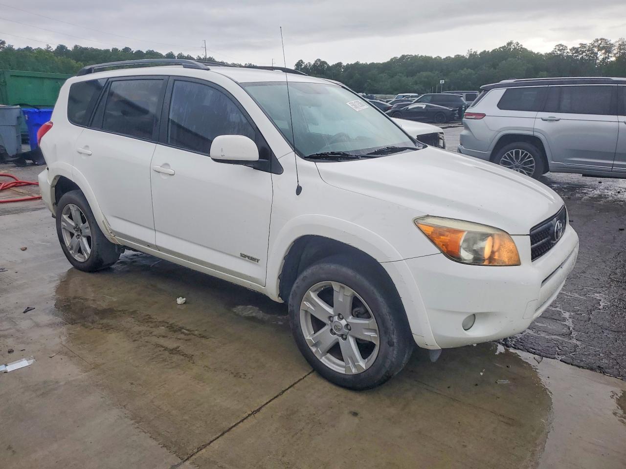 2008 Toyota Rav4 Sport White vin: JTMZD32V286053605
