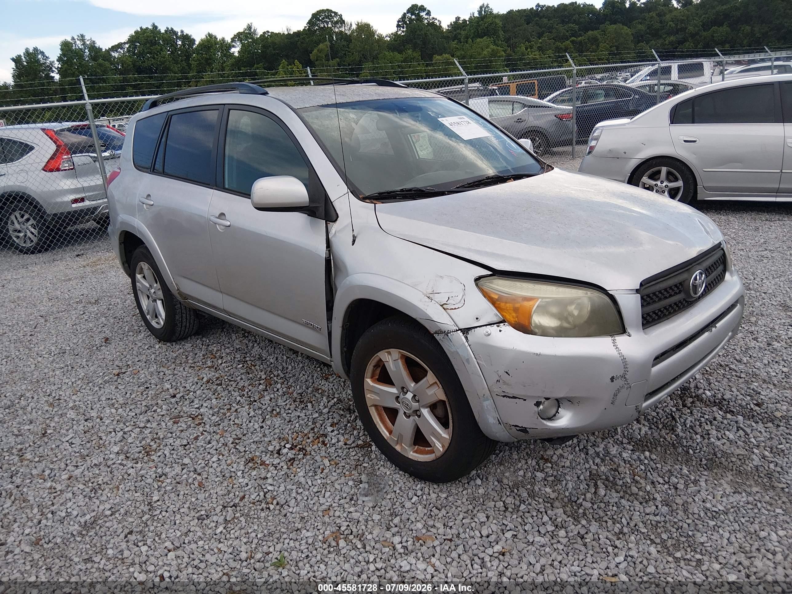2006 Toyota Rav4 Sport Серый vin: JTMZD32V366011487