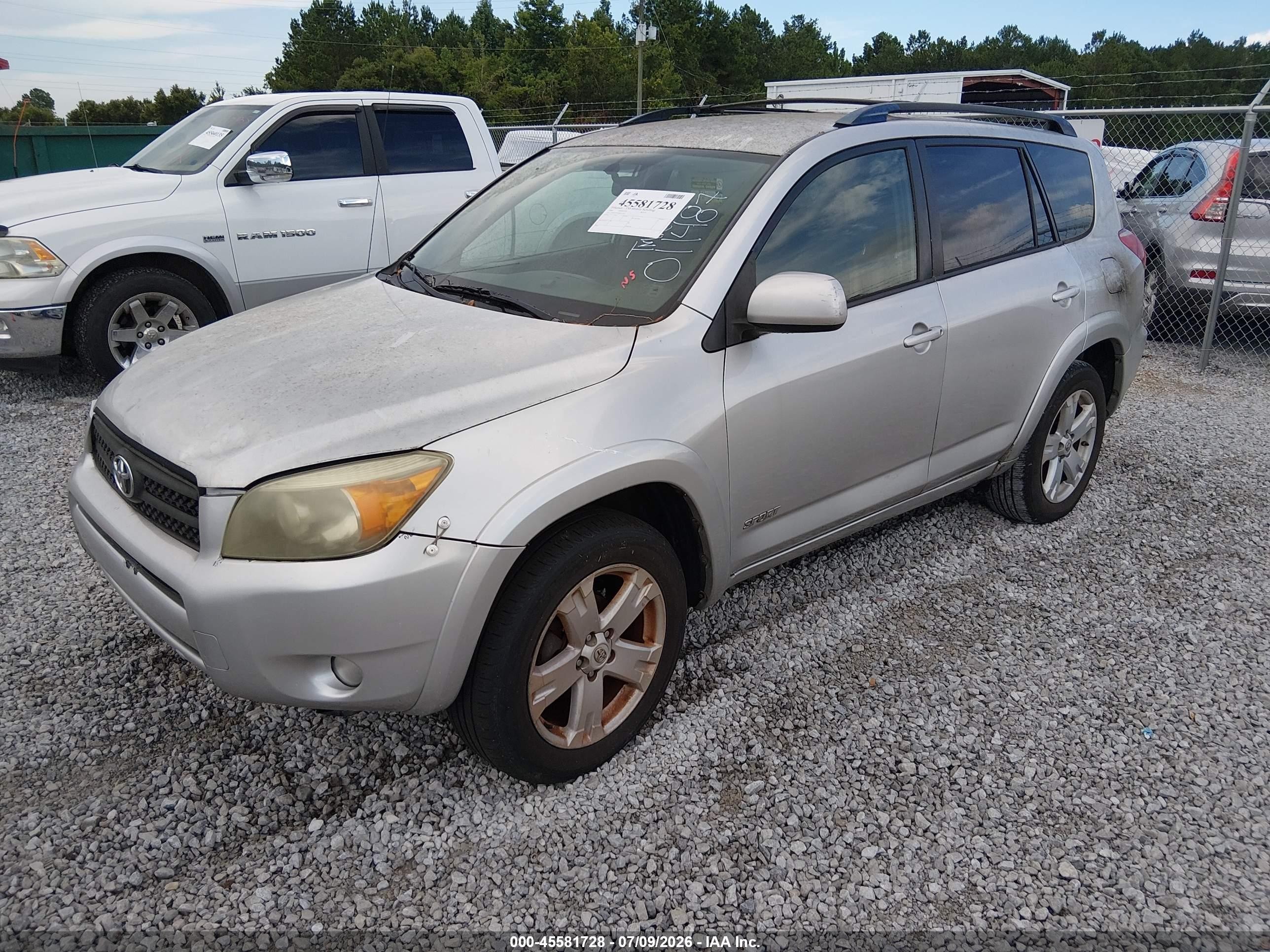 2006 Toyota Rav4 Sport Серый vin: JTMZD32V366011487