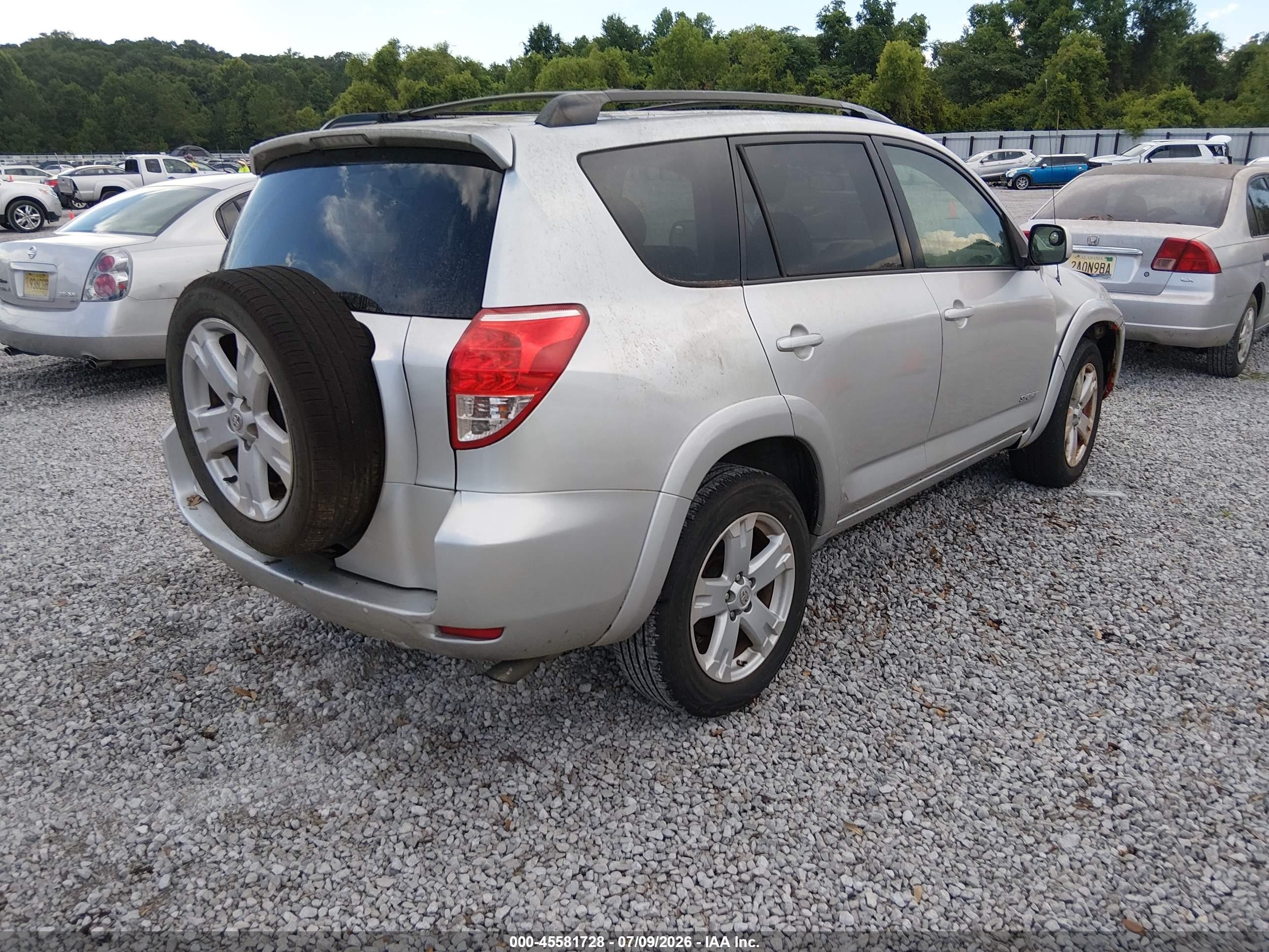 2006 Toyota Rav4 Sport Серый vin: JTMZD32V366011487
