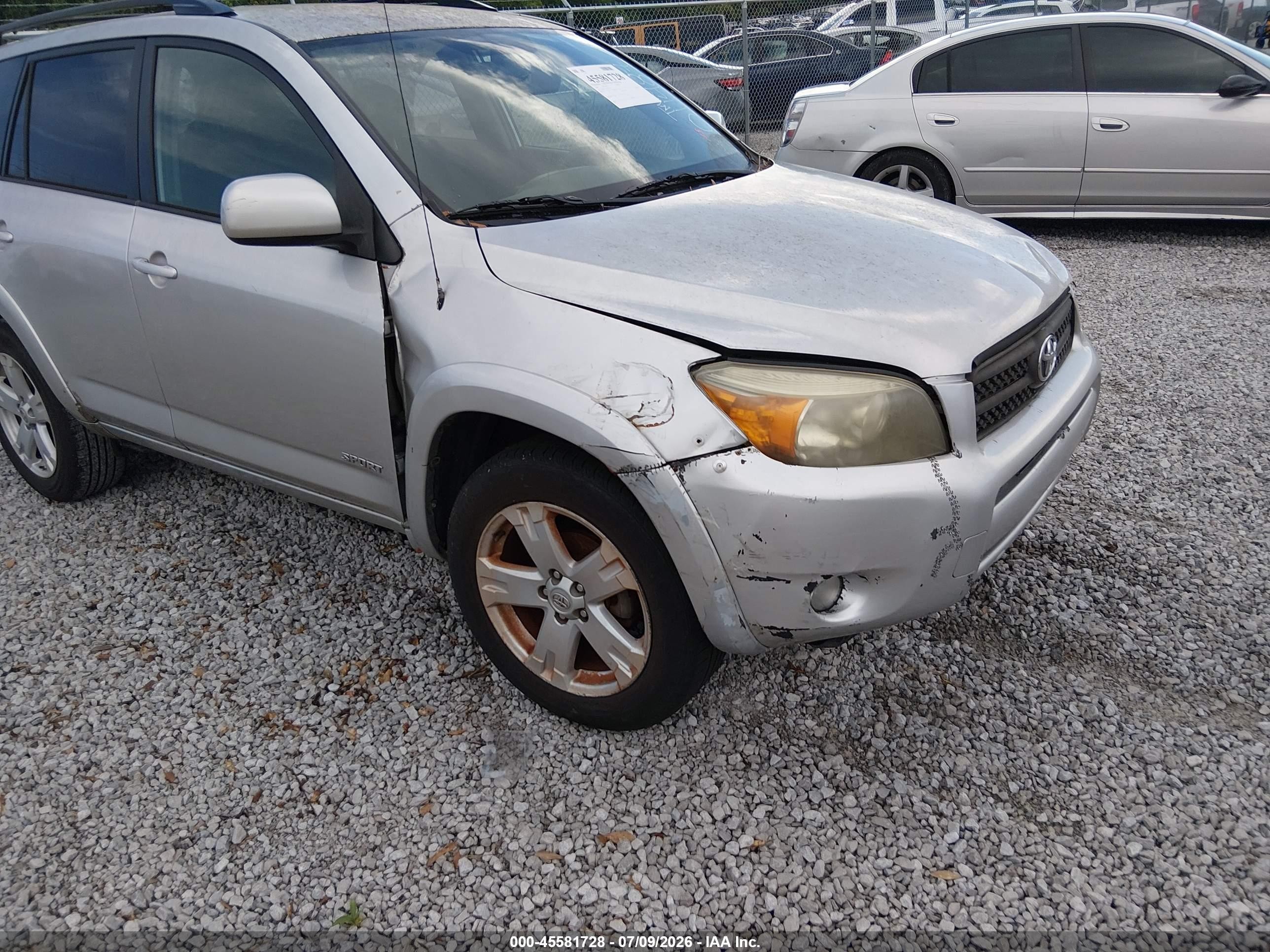 2006 Toyota Rav4 Sport Серый vin: JTMZD32V366011487