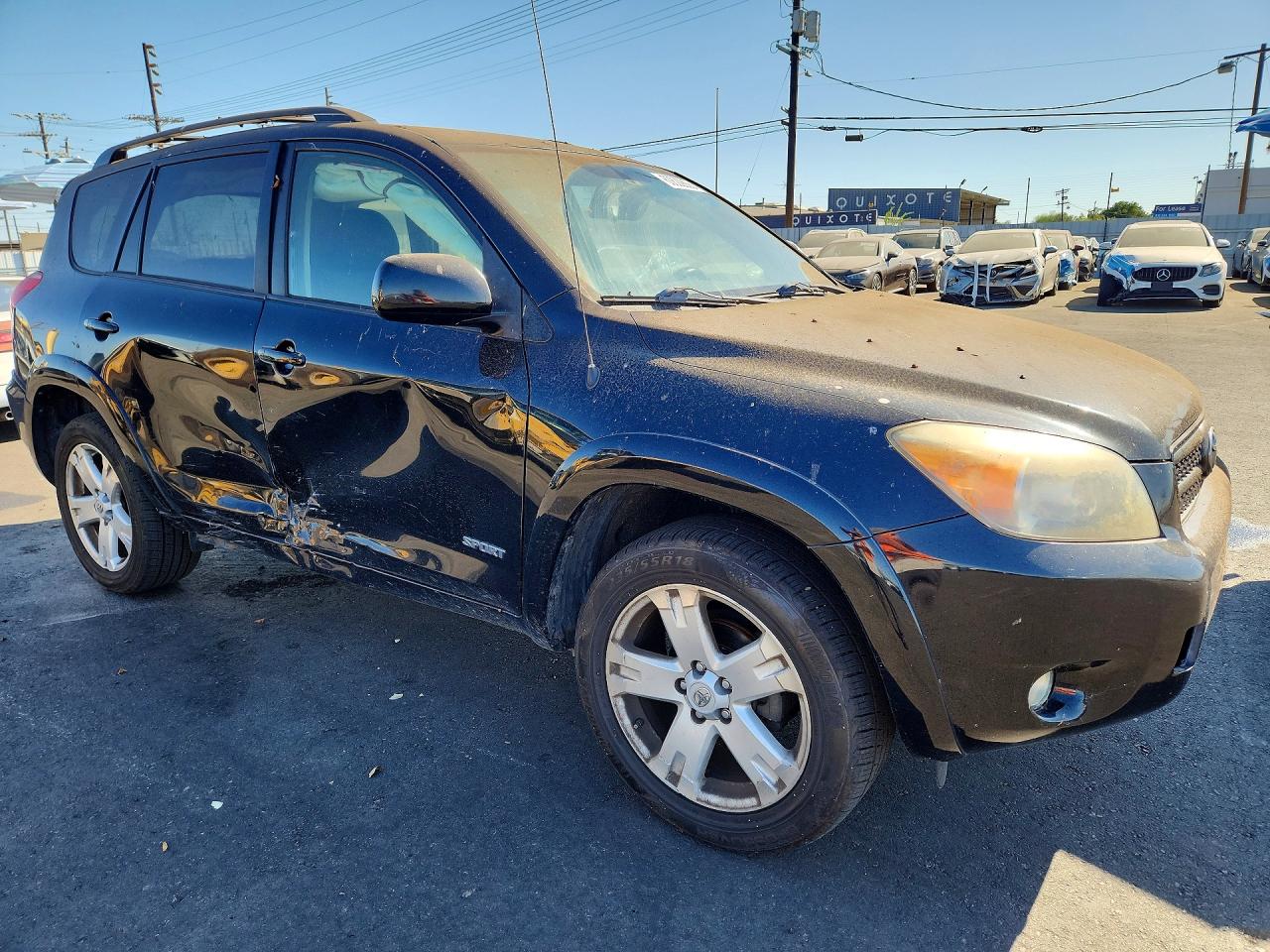 2007 Toyota Rav4 Sport Black vin: JTMZD32V376032504