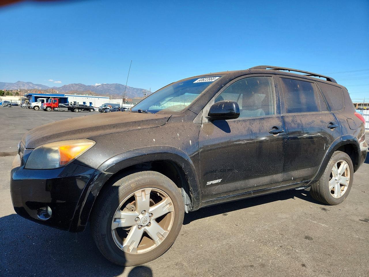 2007 Toyota Rav4 Sport Black vin: JTMZD32V376032504