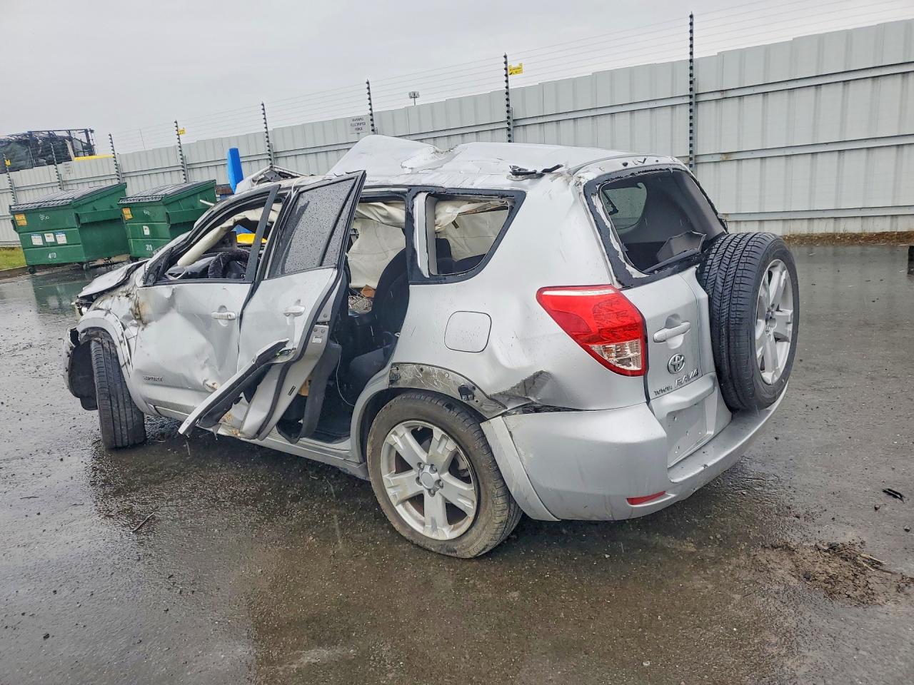 2008 Toyota Rav4 Sport Silver vin: JTMZD32V385082066