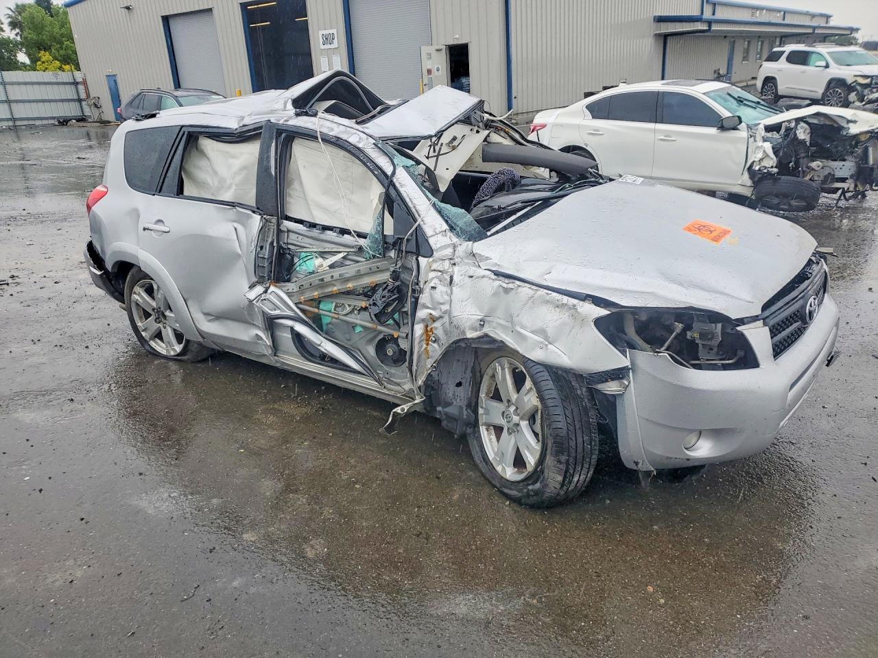 2008 Toyota Rav4 Sport Silver vin: JTMZD32V385082066