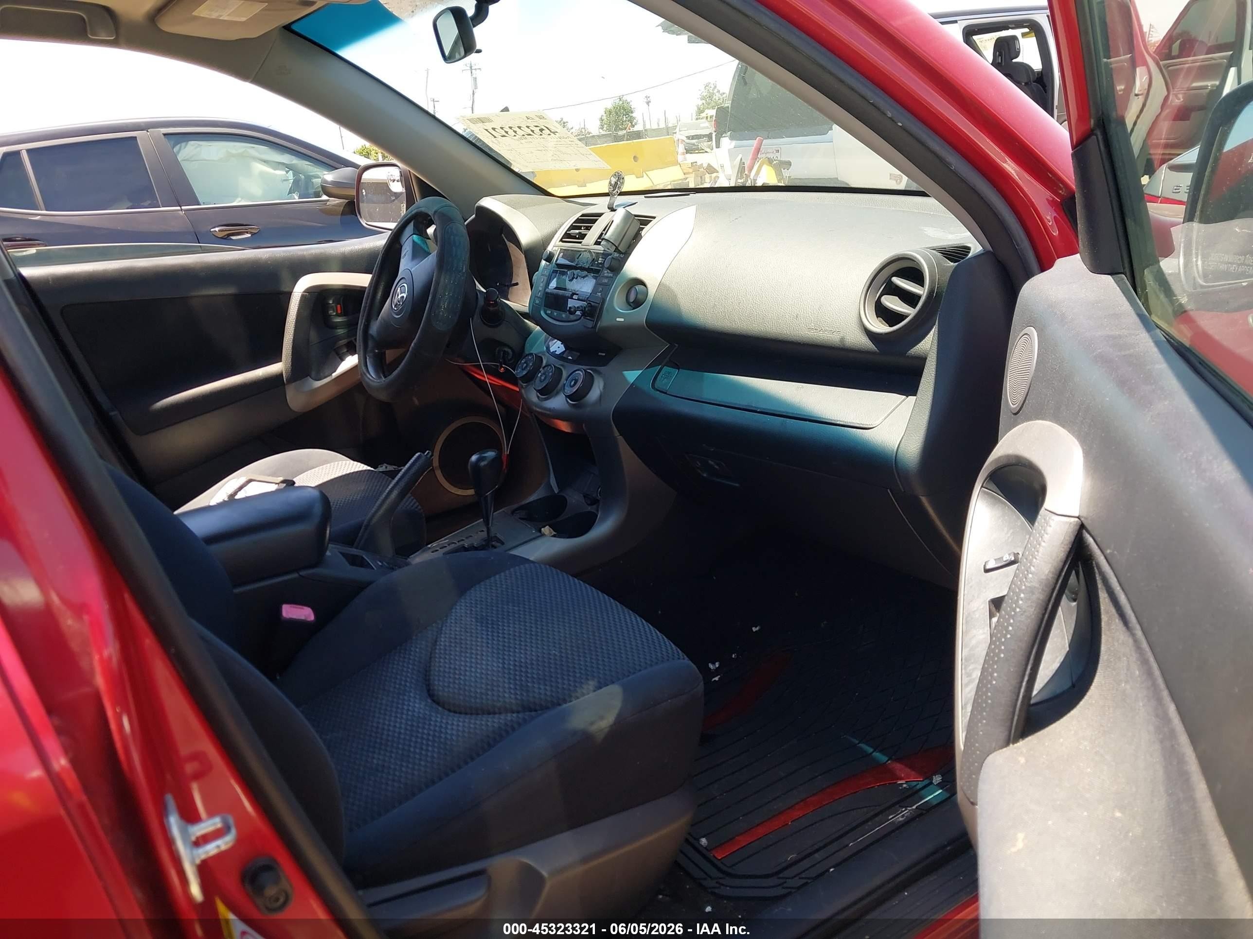 2008 Toyota Rav4 Sport Red vin: JTMZD32V386074673