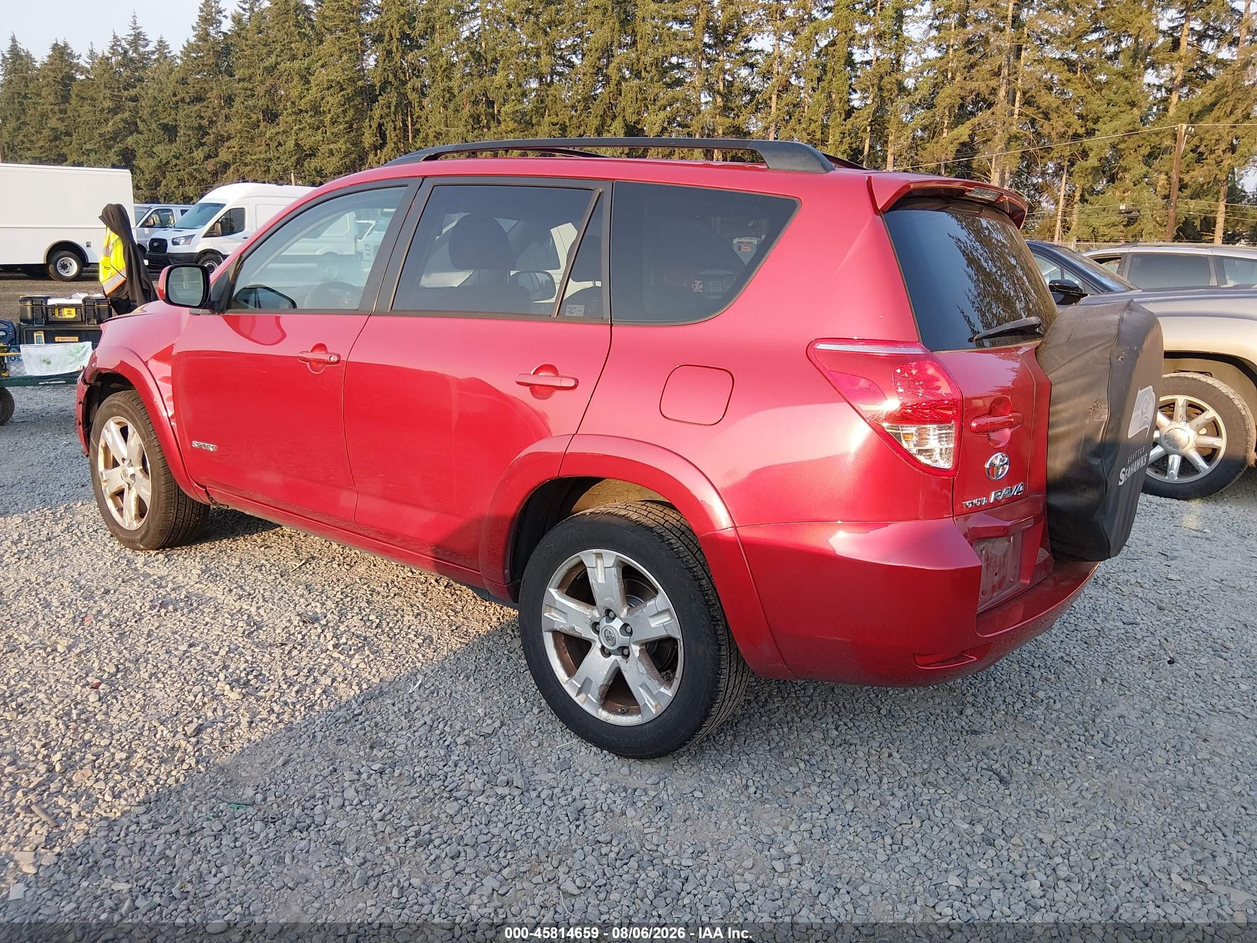 2006 Toyota Rav4 Sport Red vin: JTMZD32V465013447