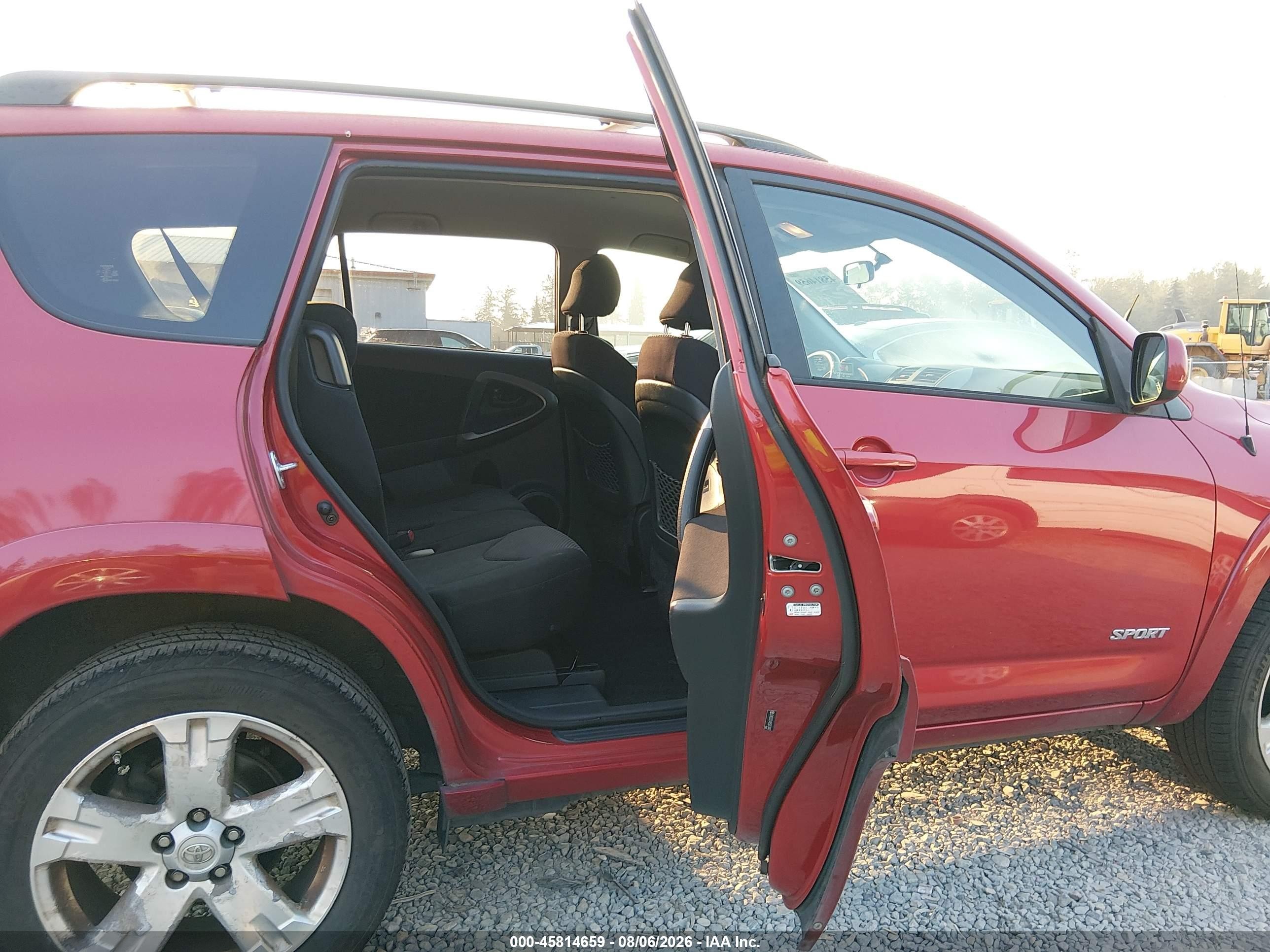 2006 Toyota Rav4 Sport Red vin: JTMZD32V465013447