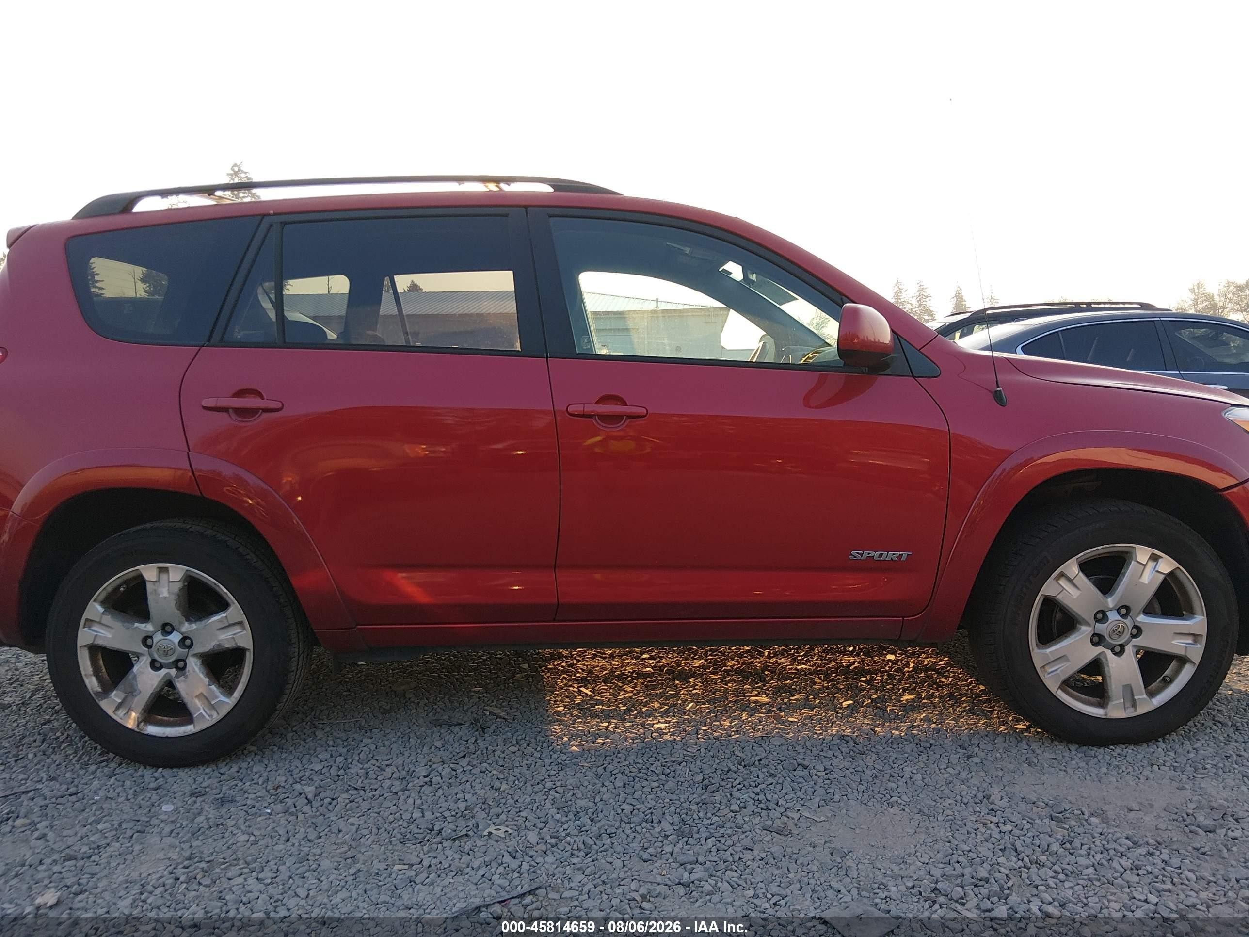 2006 Toyota Rav4 Sport Red vin: JTMZD32V465013447