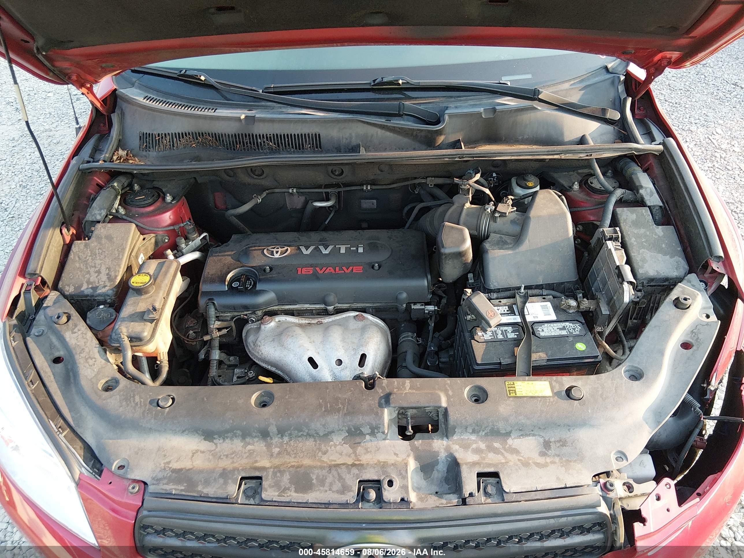 2006 Toyota Rav4 Sport Red vin: JTMZD32V465013447