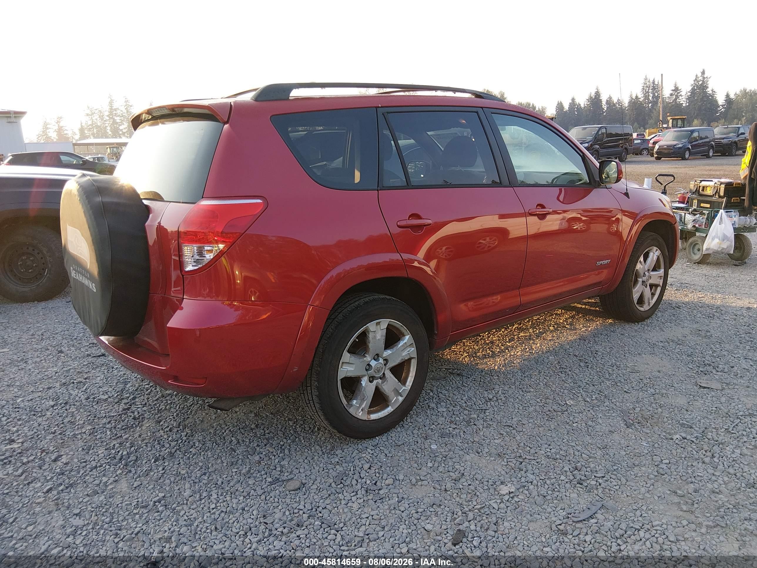 2006 Toyota Rav4 Sport Red vin: JTMZD32V465013447