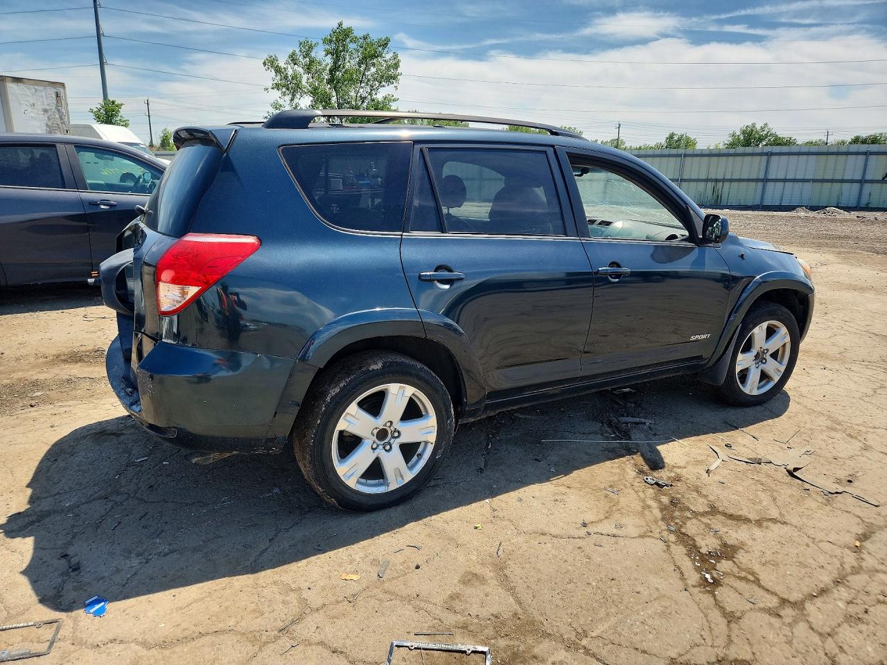 2008 Toyota Rav4 Sport Teal vin: JTMZD32V486074150