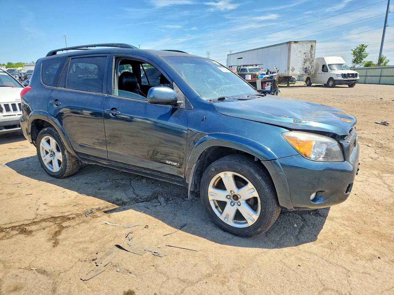 2008 Toyota Rav4 Sport Teal vin: JTMZD32V486074150