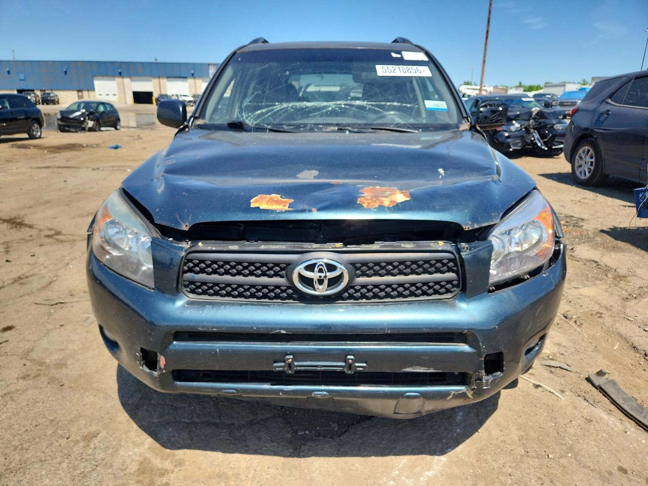 2008 Toyota Rav4 Sport Teal vin: JTMZD32V486074150