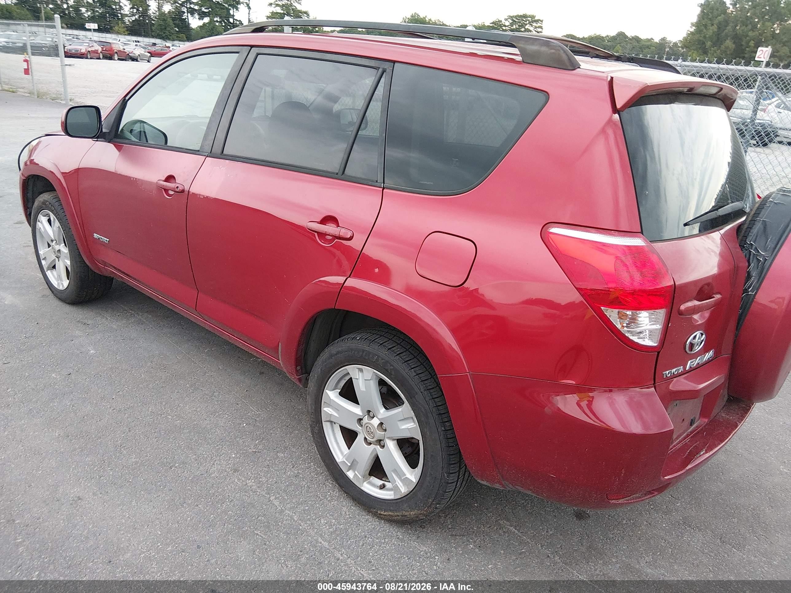 2006 Toyota Rav4 Sport Red vin: JTMZD32V565017135