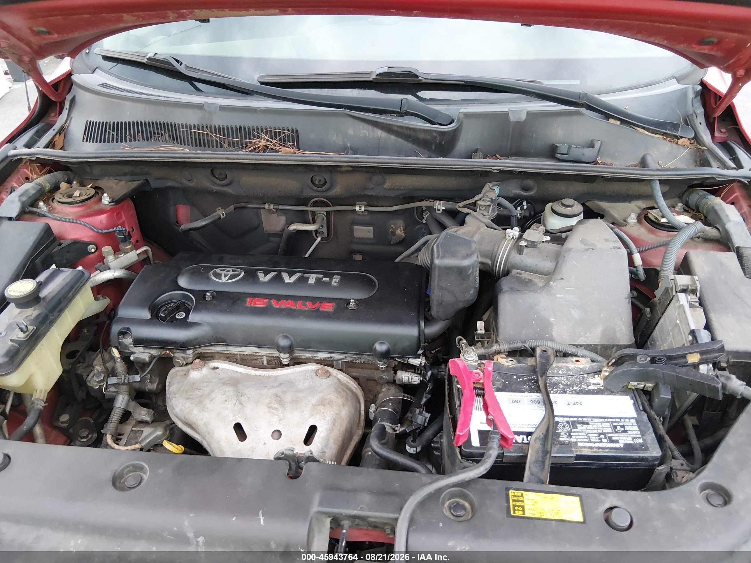 2006 Toyota Rav4 Sport Red vin: JTMZD32V565017135