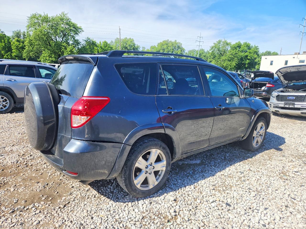 2007 Toyota Rav4 Sport Gray vin: JTMZD32V575043932