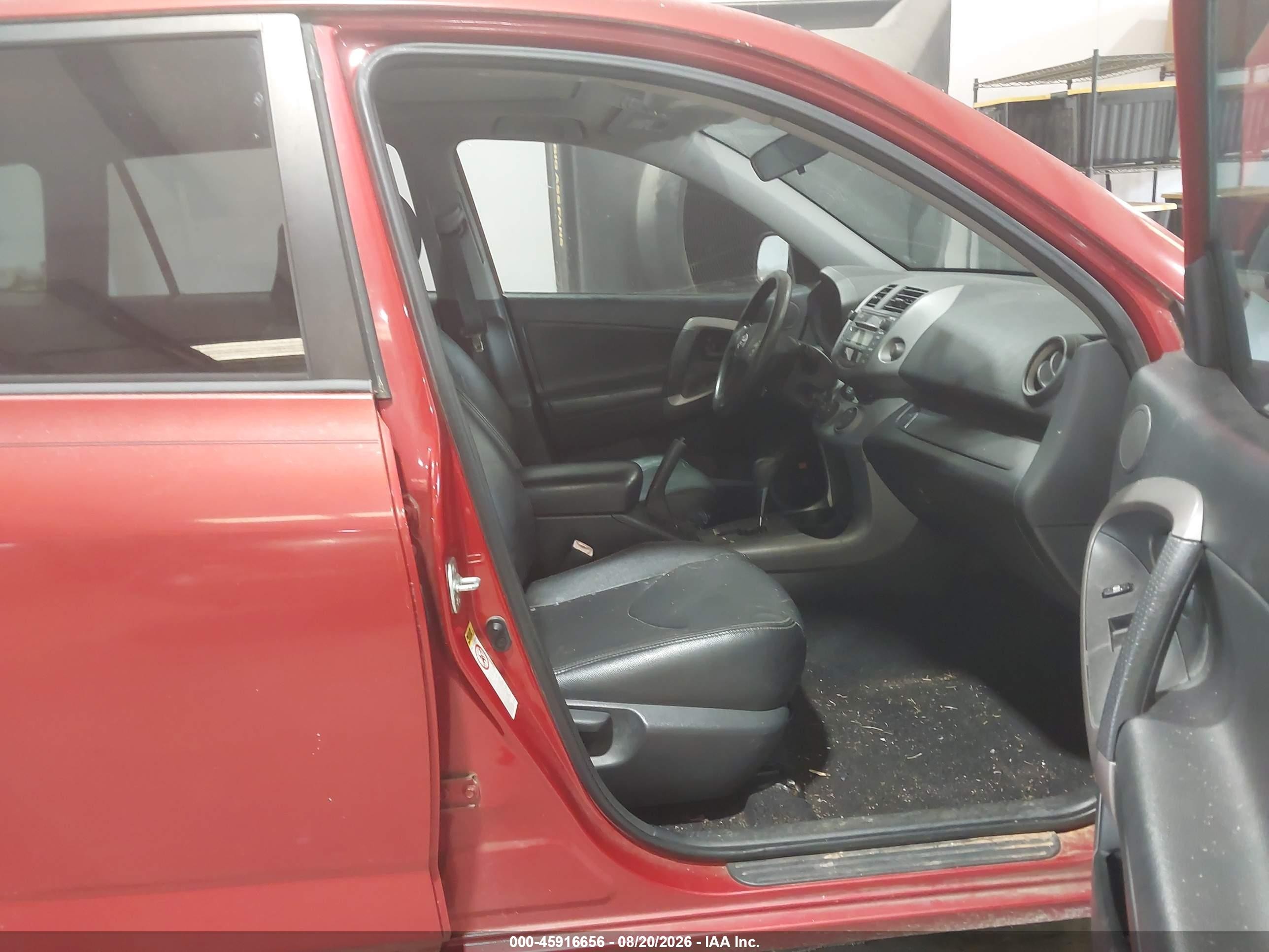 2007 Toyota Rav4 Sport Red vin: JTMZD32V576029054