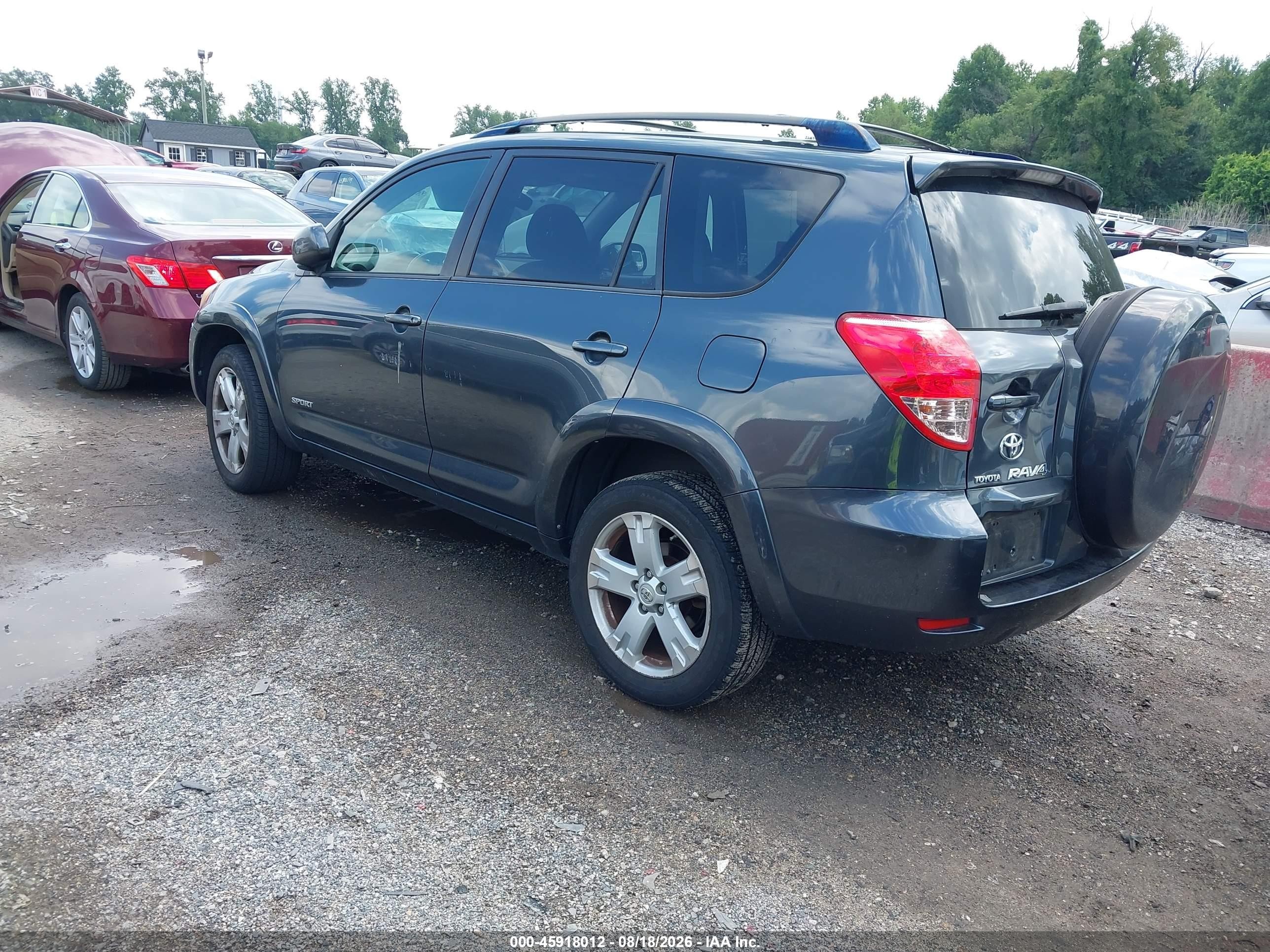 2008 Toyota Rav4 Sport Gray vin: JTMZD32V586061066