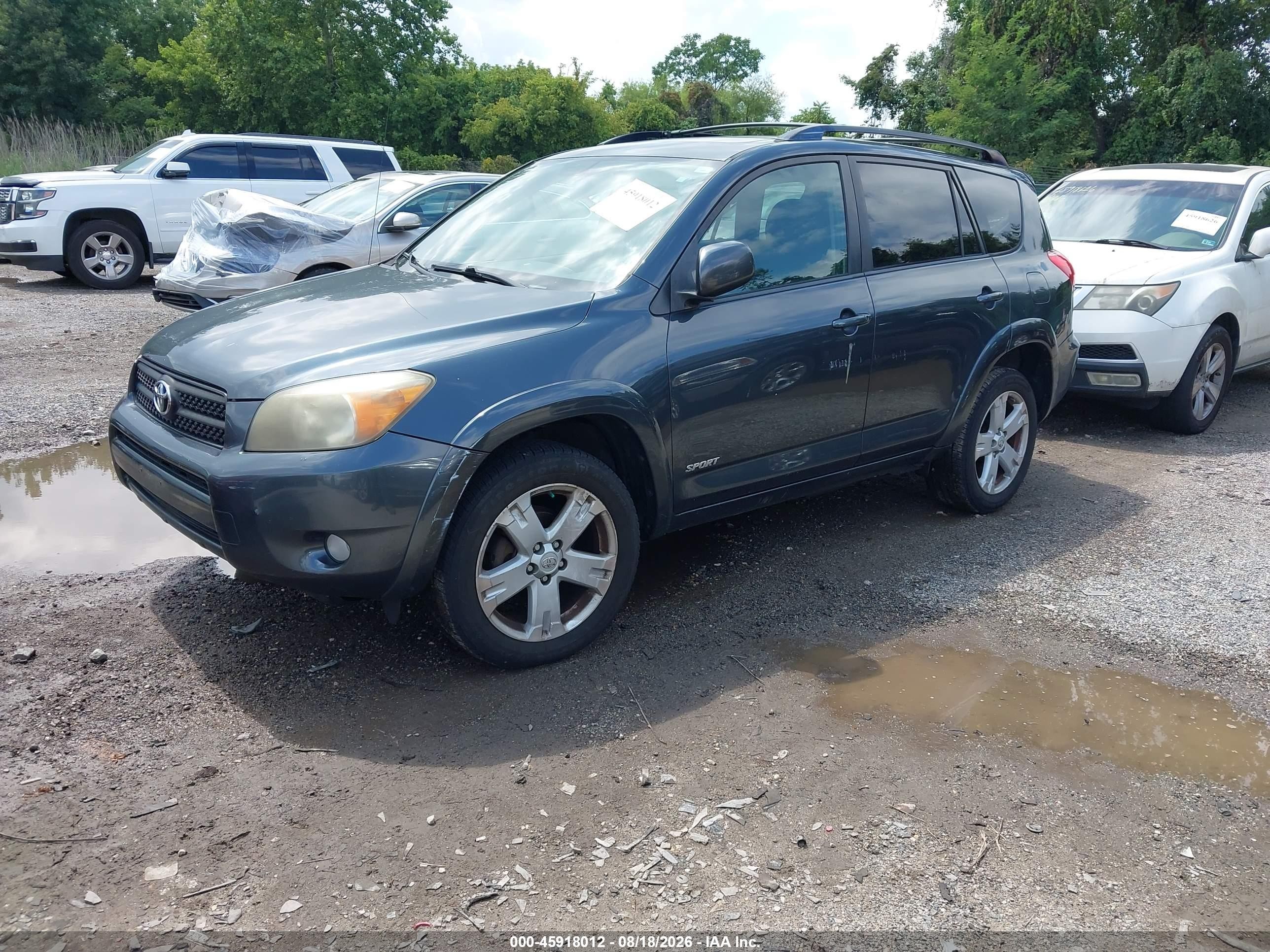 2008 Toyota Rav4 Sport Gray vin: JTMZD32V586061066