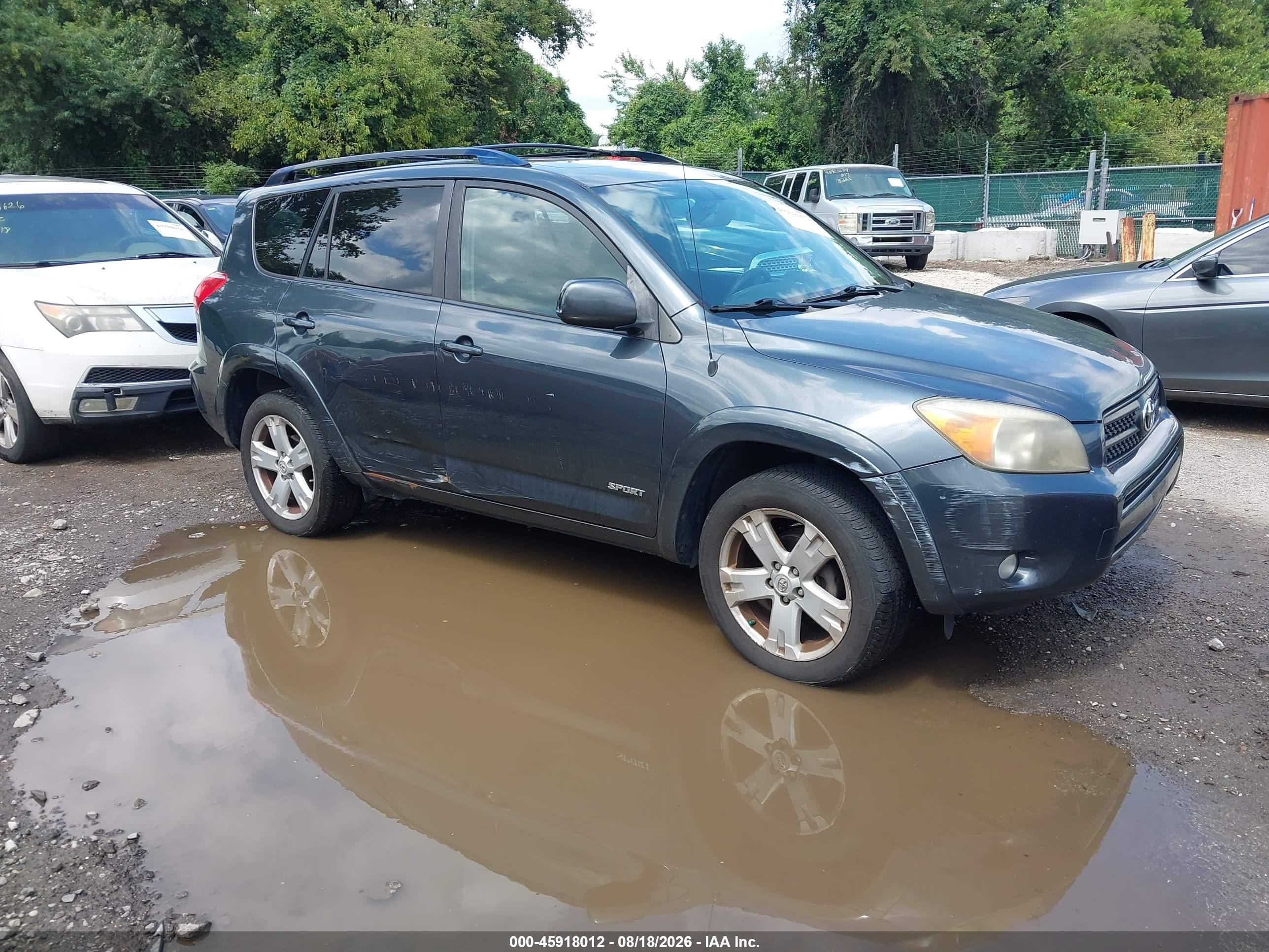 2008 Toyota Rav4 Sport Gray vin: JTMZD32V586061066