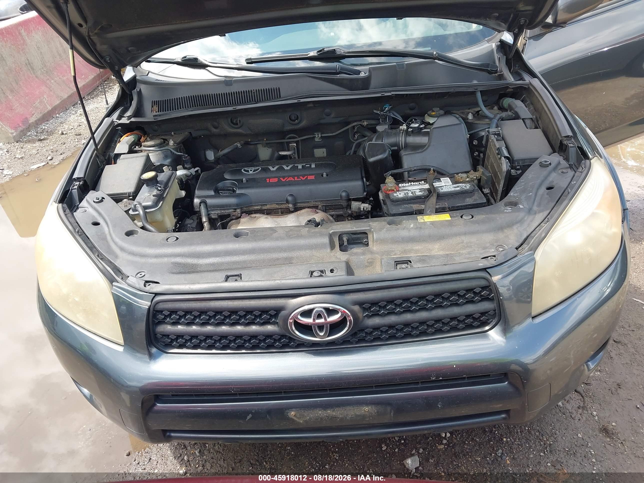 2008 Toyota Rav4 Sport Gray vin: JTMZD32V586061066