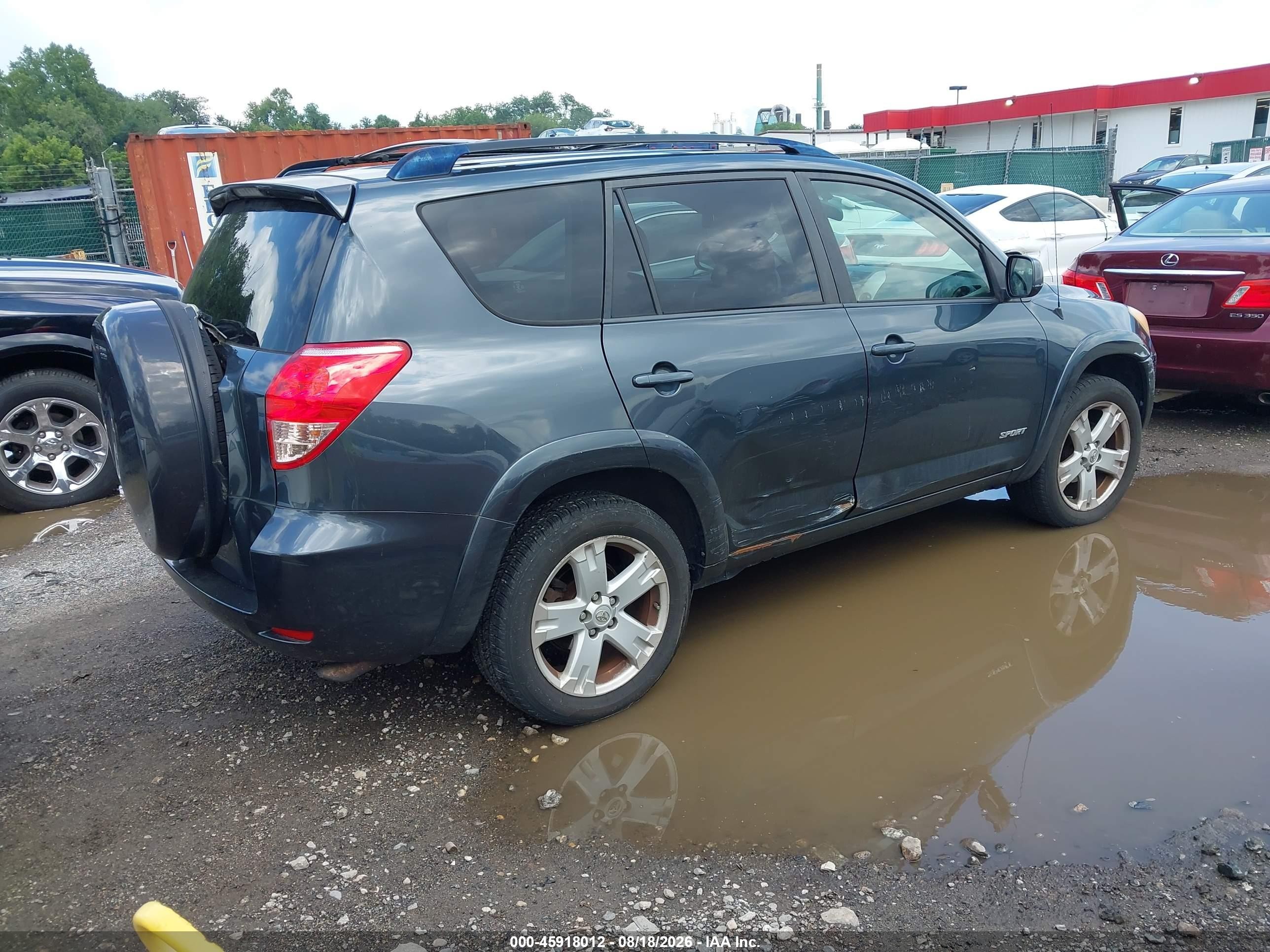 2008 Toyota Rav4 Sport Gray vin: JTMZD32V586061066