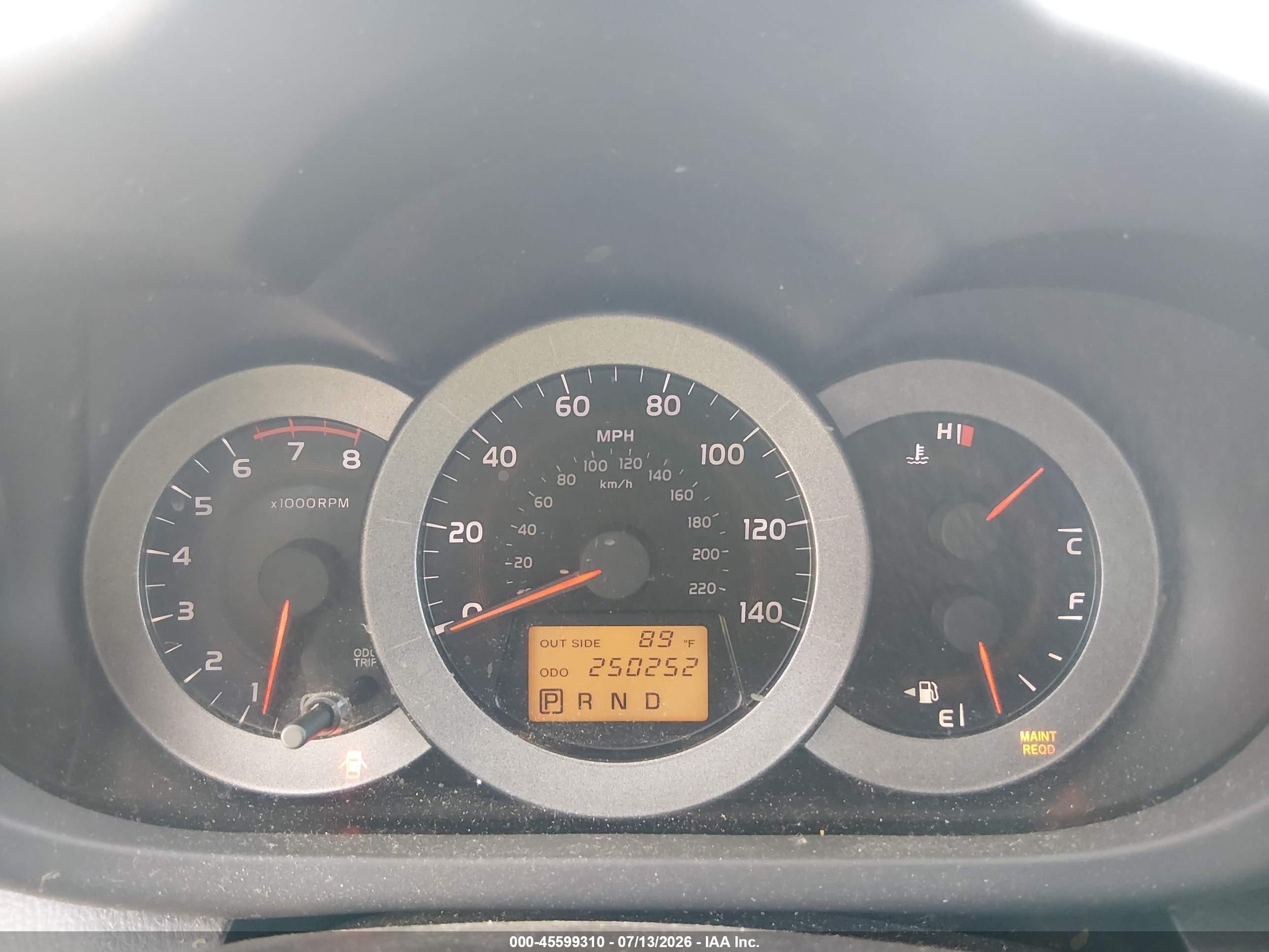 2008 Toyota Rav4 Sport Light Blue vin: JTMZD32V586071368