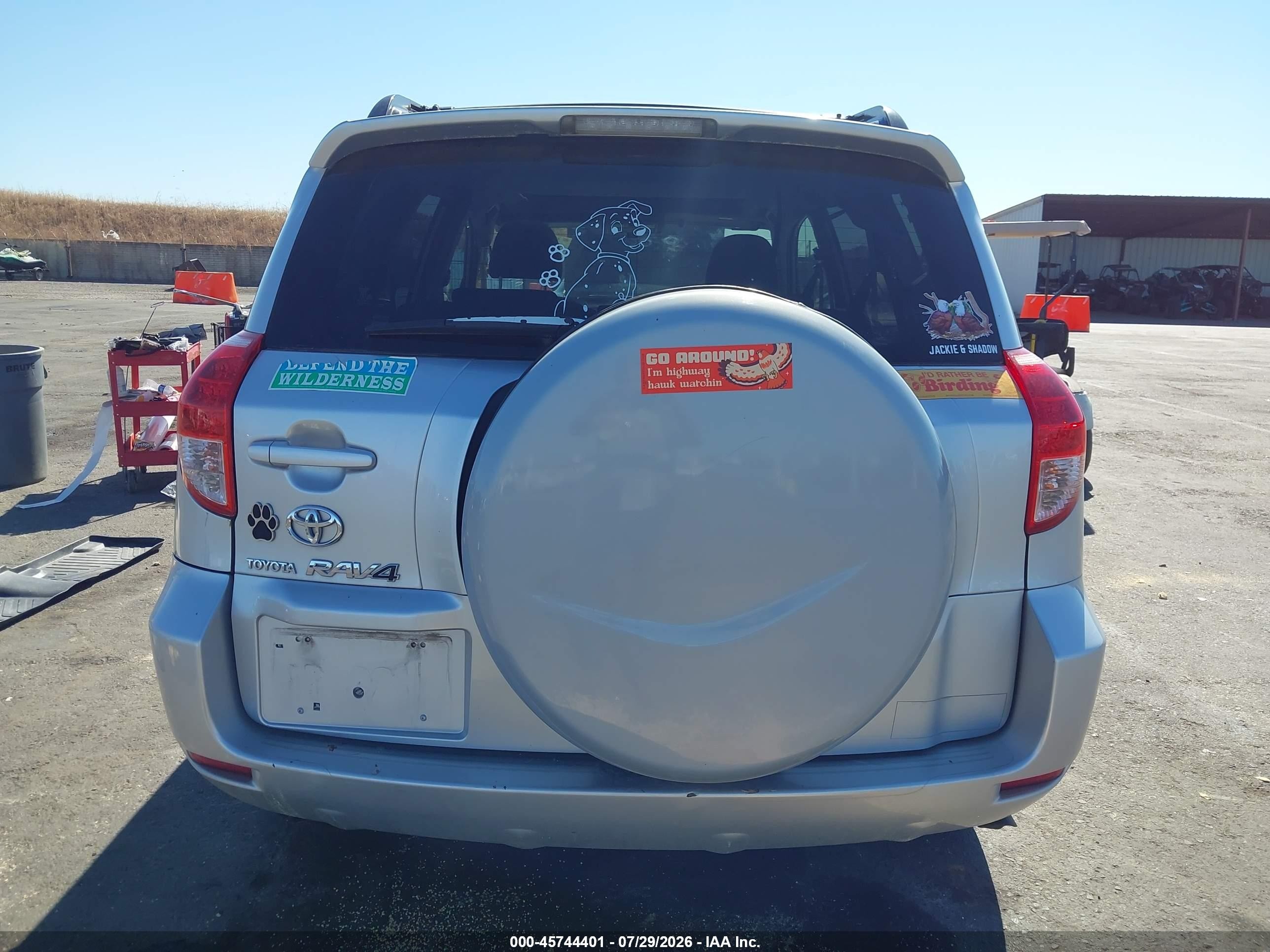 2007 Toyota Rav4 Sport Silver vin: JTMZD32V675036133