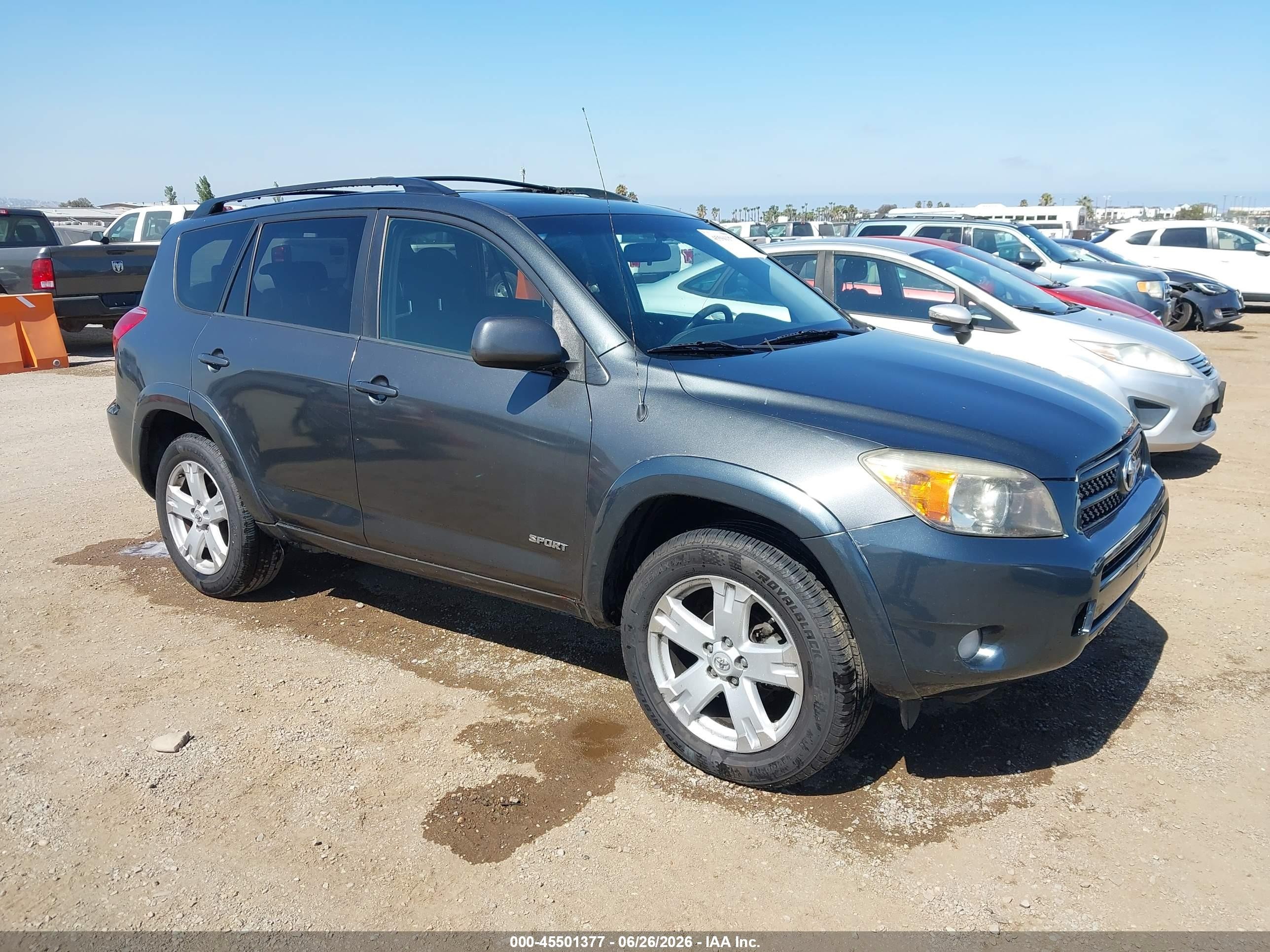 2007 Toyota Rav4 Sport Gray vin: JTMZD32V675058570