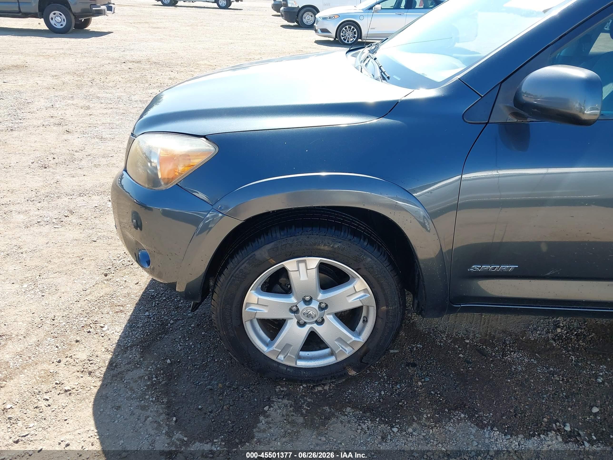 2007 Toyota Rav4 Sport Gray vin: JTMZD32V675058570