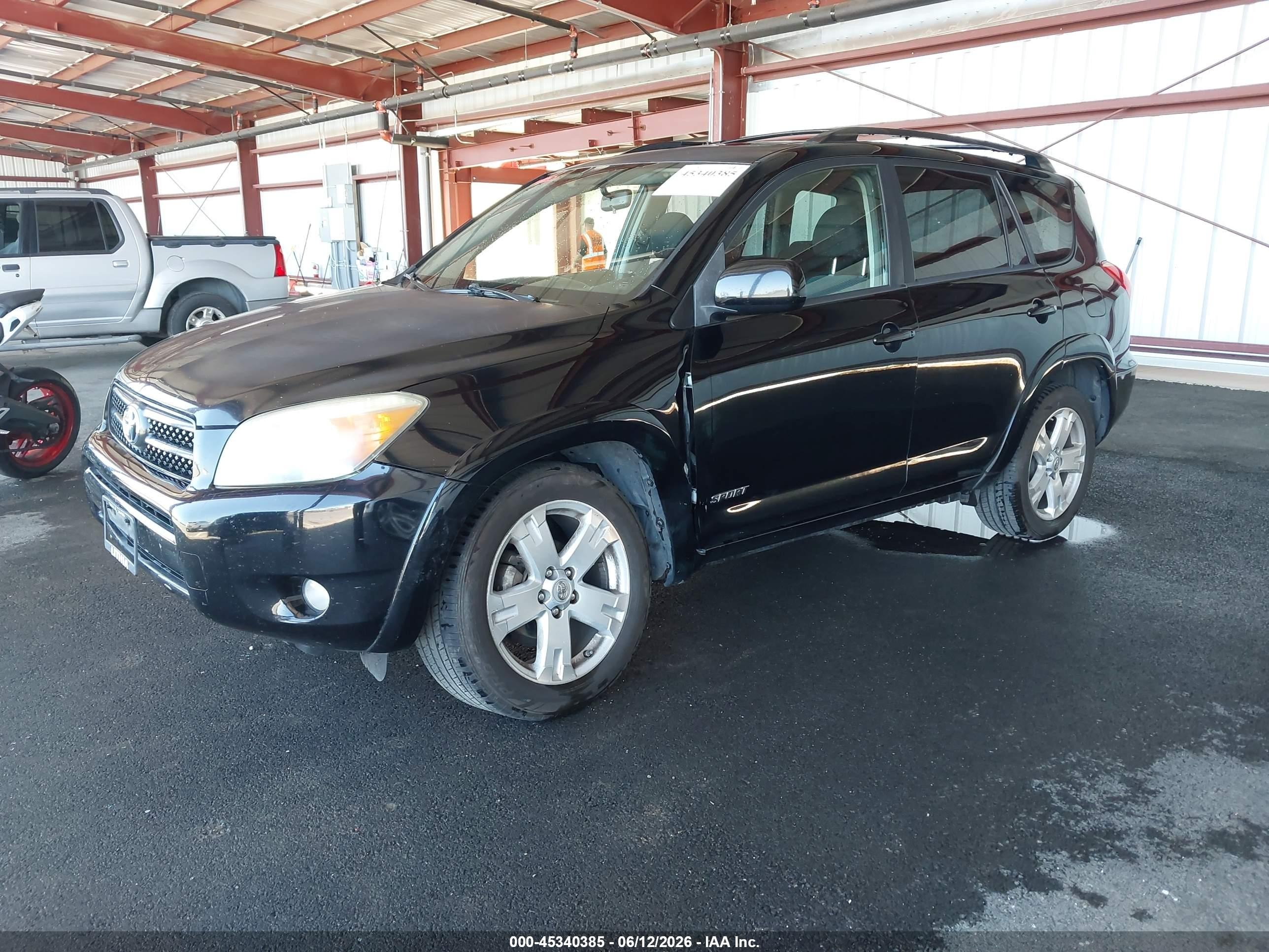 2007 Toyota Rav4 Sport Black vin: JTMZD32V676047949
