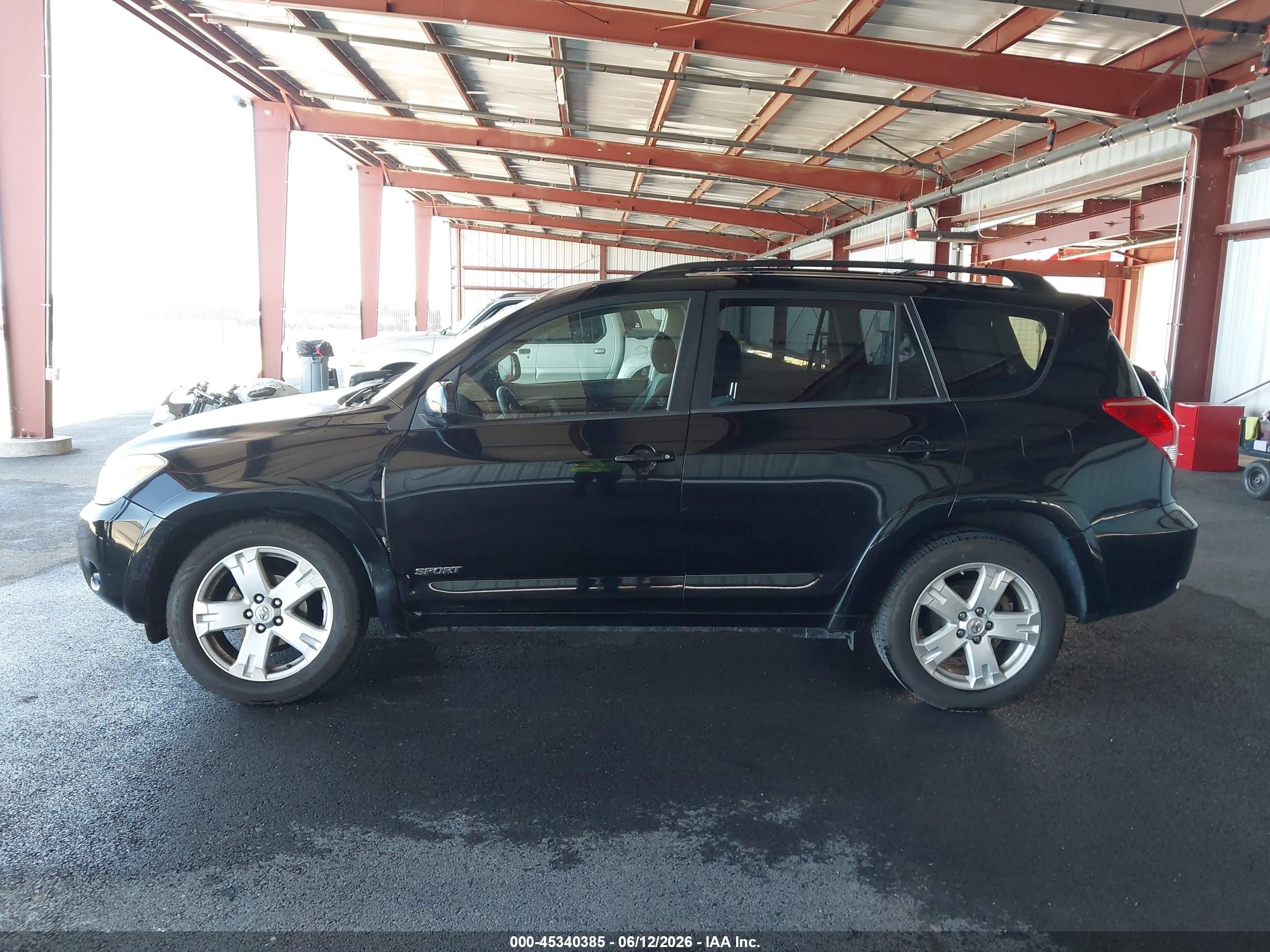 2007 Toyota Rav4 Sport Black vin: JTMZD32V676047949
