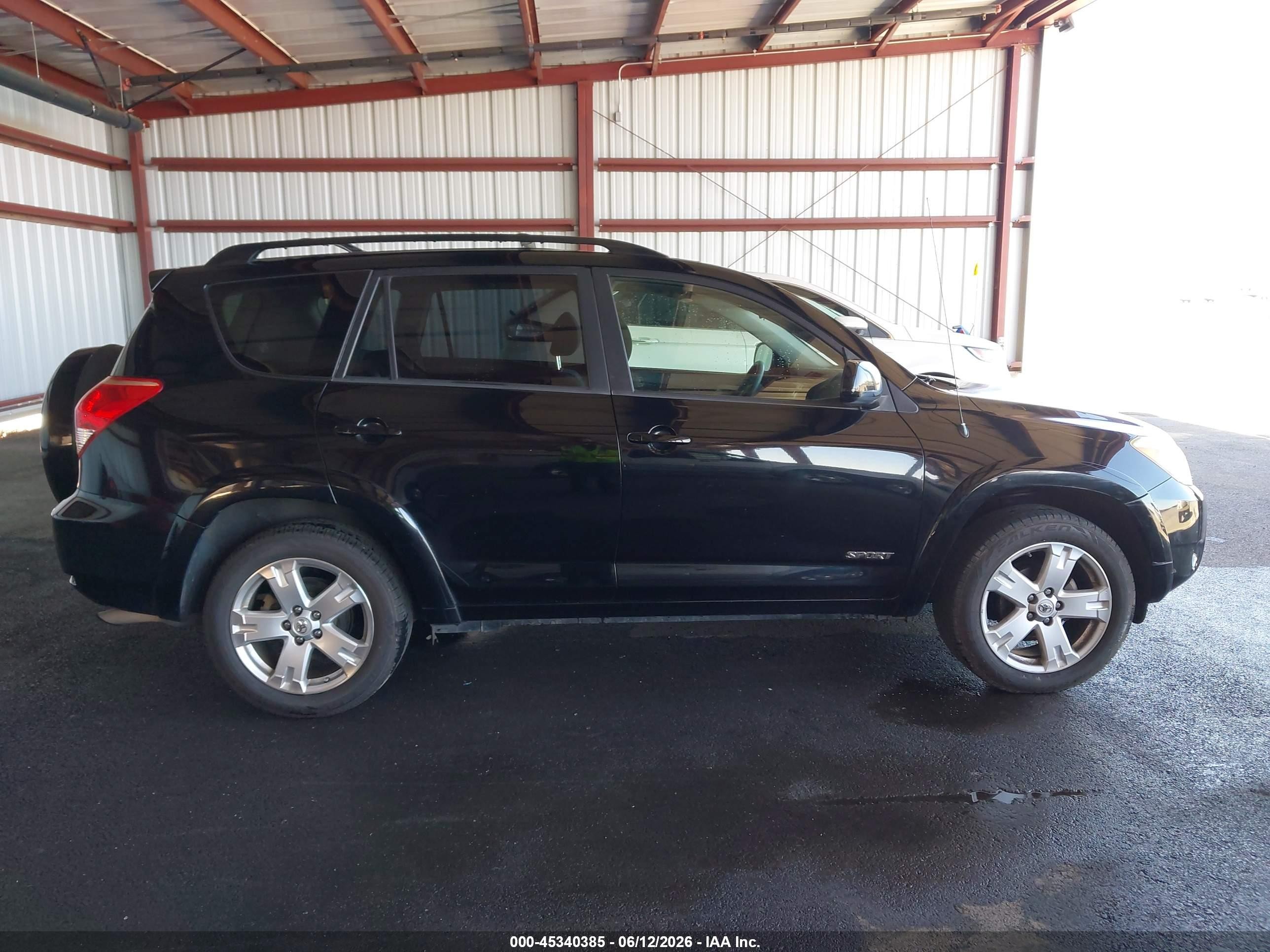 2007 Toyota Rav4 Sport Black vin: JTMZD32V676047949