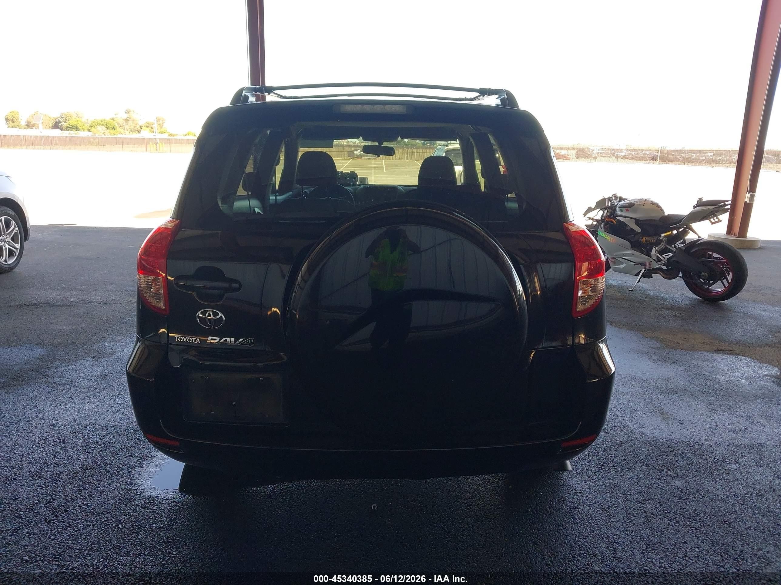 2007 Toyota Rav4 Sport Black vin: JTMZD32V676047949